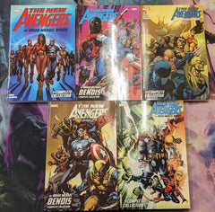 NEW AVENGERS BY BENDIS COMPLETE COLLECTION VOL 1-2-3-4-5 | BD Cosmos