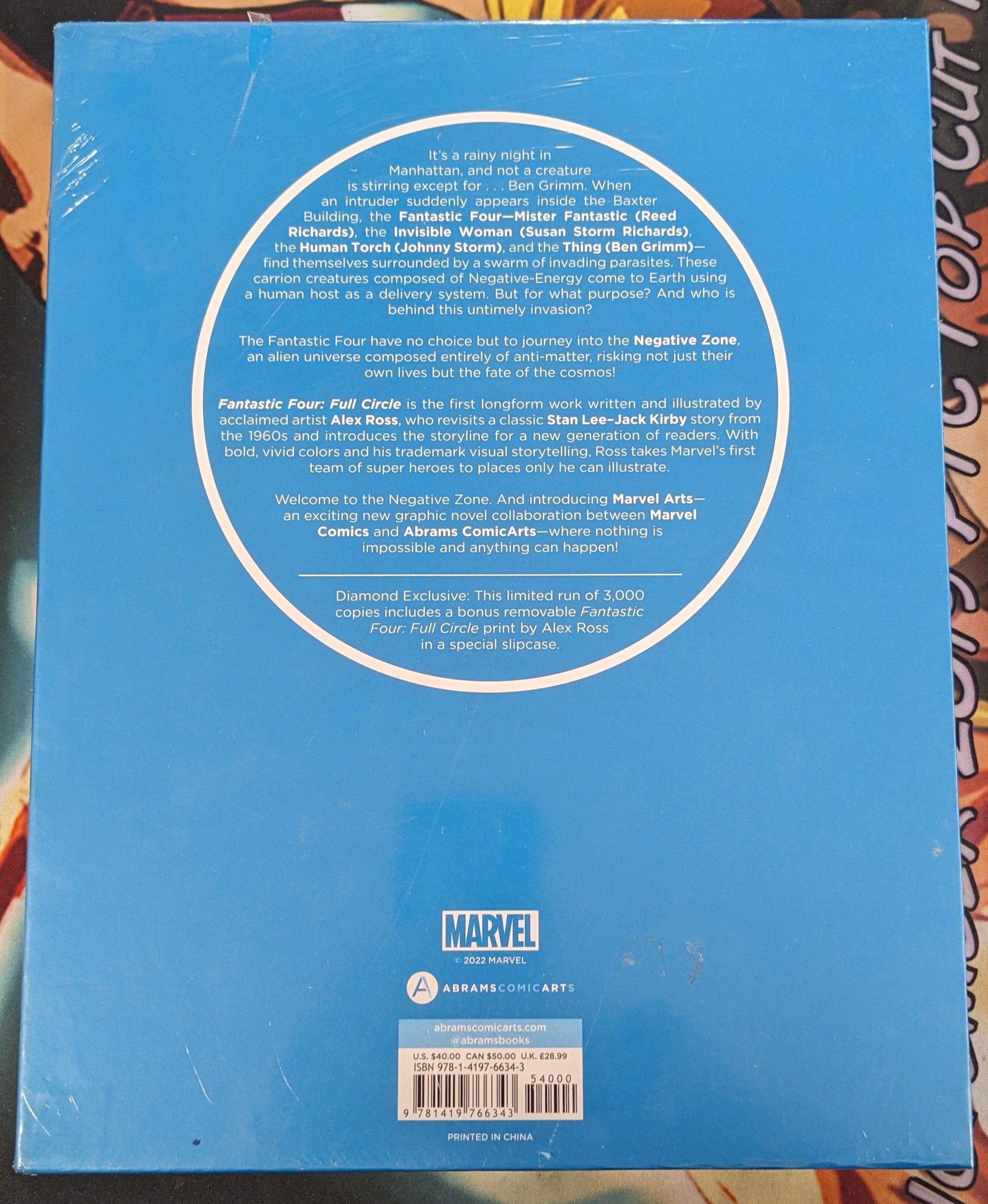 Fantastic Four Full Circle Alex Ross présente une édition exclusive Slipcase | BD Cosmos