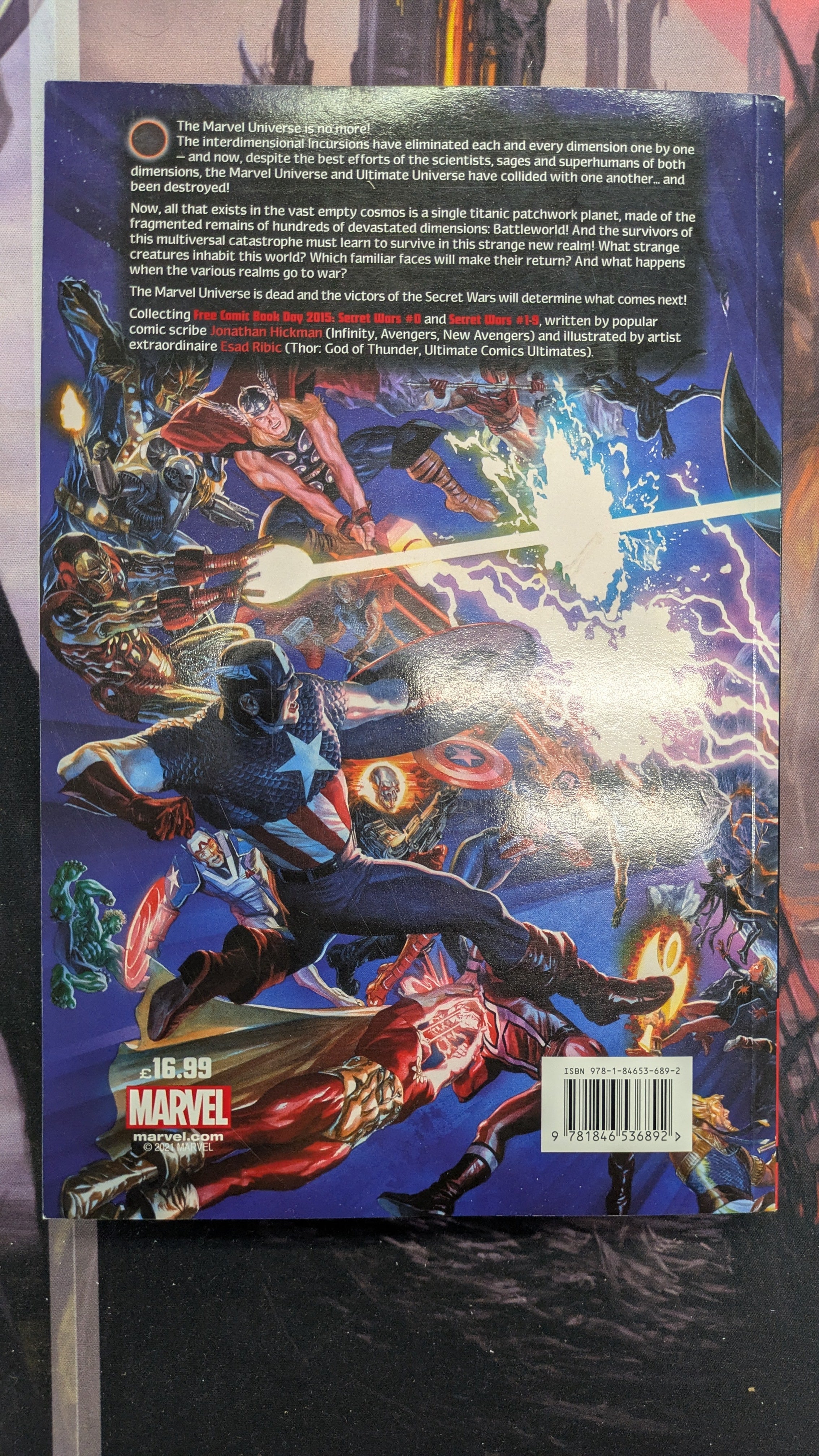 Secret Wars TBP Euro Panini Edition - Used | BD Cosmos