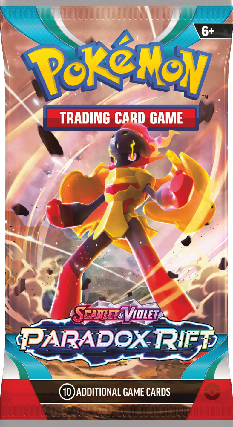 Pokémon TCG SV4 : PACK BOOSTER PARADOX RIFT | BD Cosmos