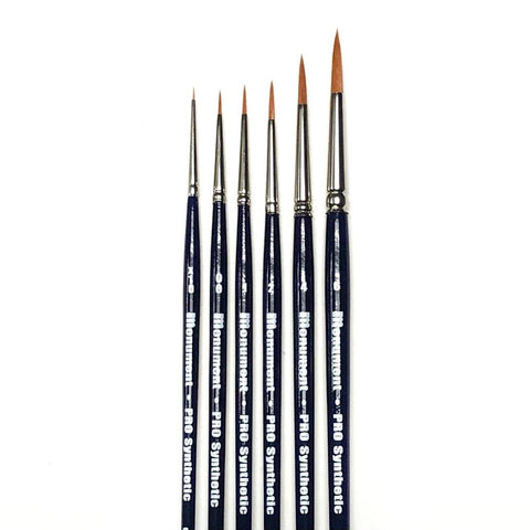 MONUMENT HOBBIES: PRO SYNTHETIC PAINT BRUSH SET | BD Cosmos