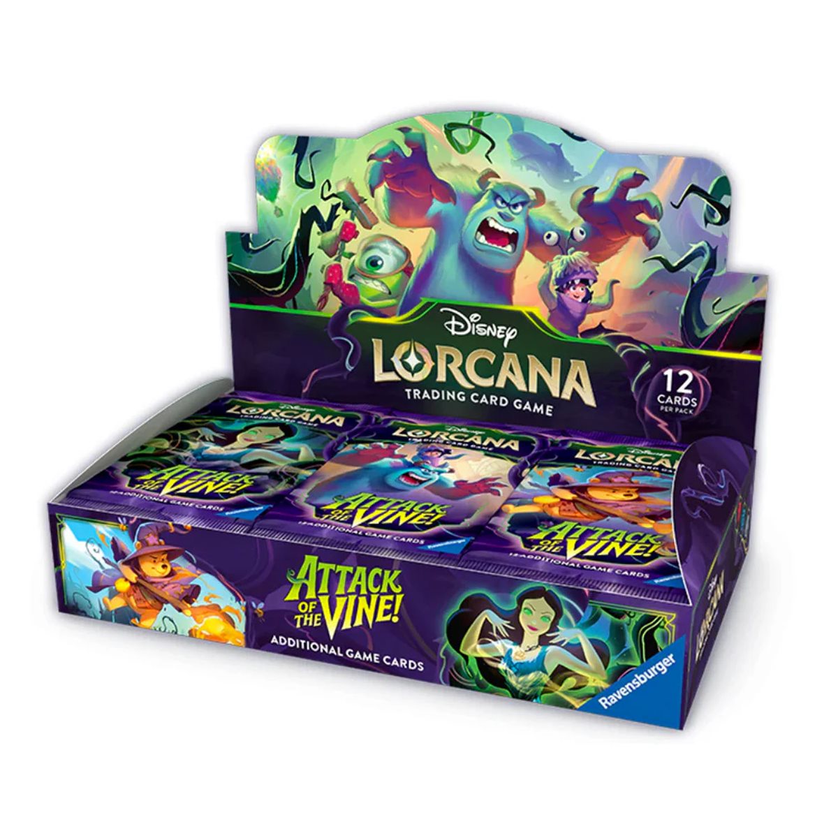 DISNEY LORCANA - ATTACK OF THE VINE! - BOOSTER DISPLAY (EN) | BD Cosmos