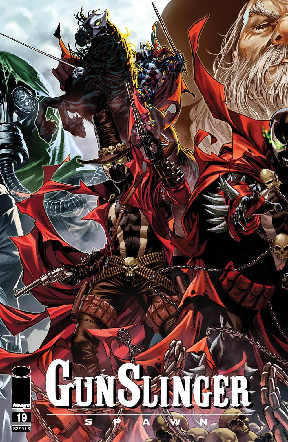 Gunslinger Spawn #19 (2021) Image A Brooks Release 04/19/2023 | BD Cosmos