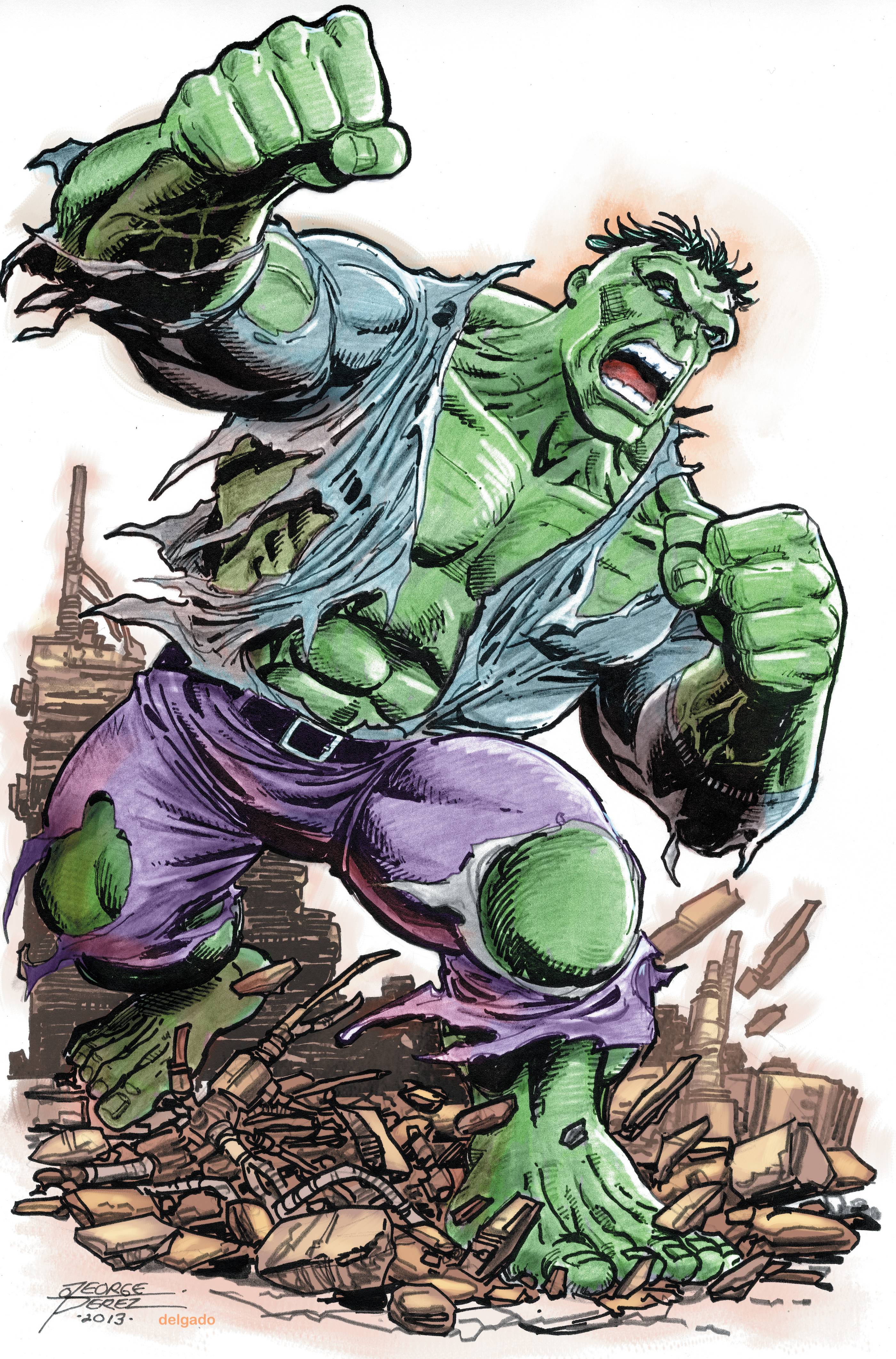 L'Incroyable Hulk #1 (2023) Marvel 1:100 Perez Sortie 06/21/2023 | BD Cosmos