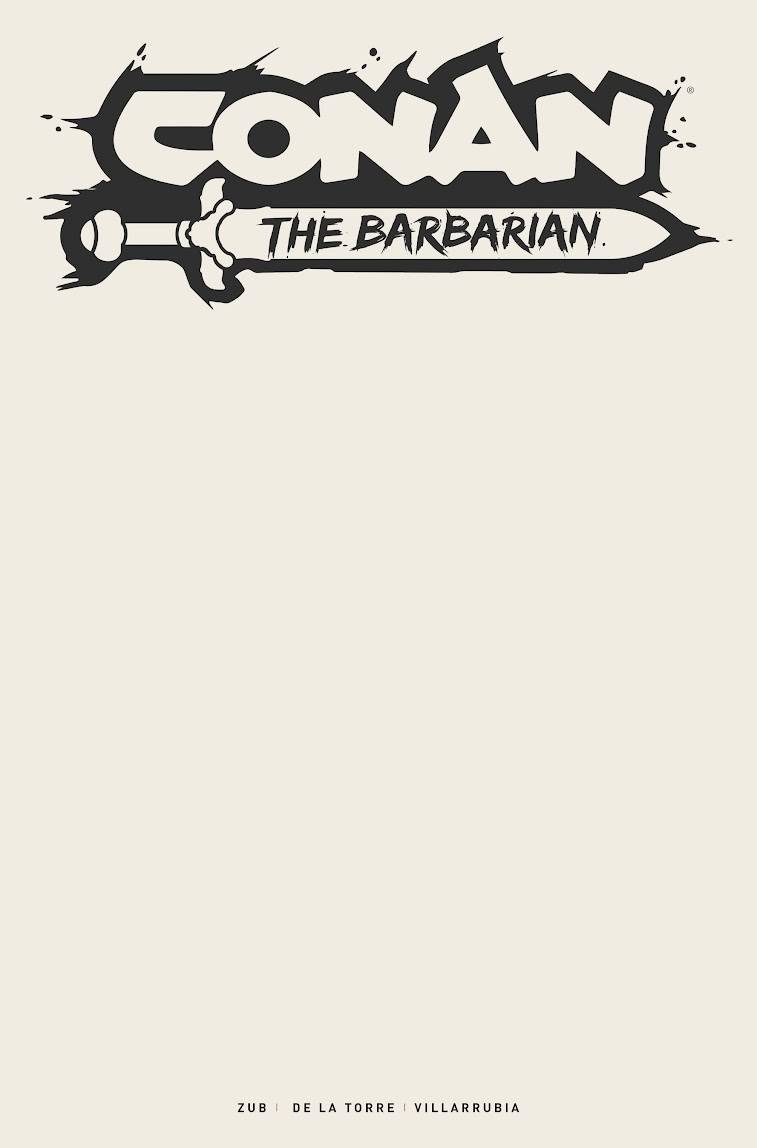 Conan Barbarian #1 (2023) TITAN H Color Blank Sortie 08/02/2023 | BD Cosmos