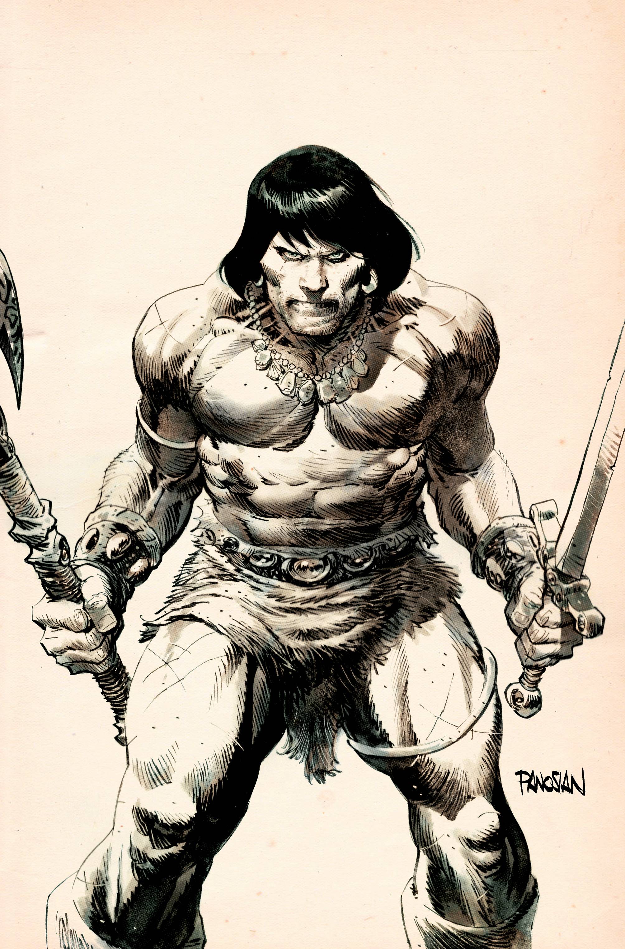Conan Barbarian #1 (2023) TITAN 1:25 Panosian N&B Sortie 08/02/2023 | BD Cosmos