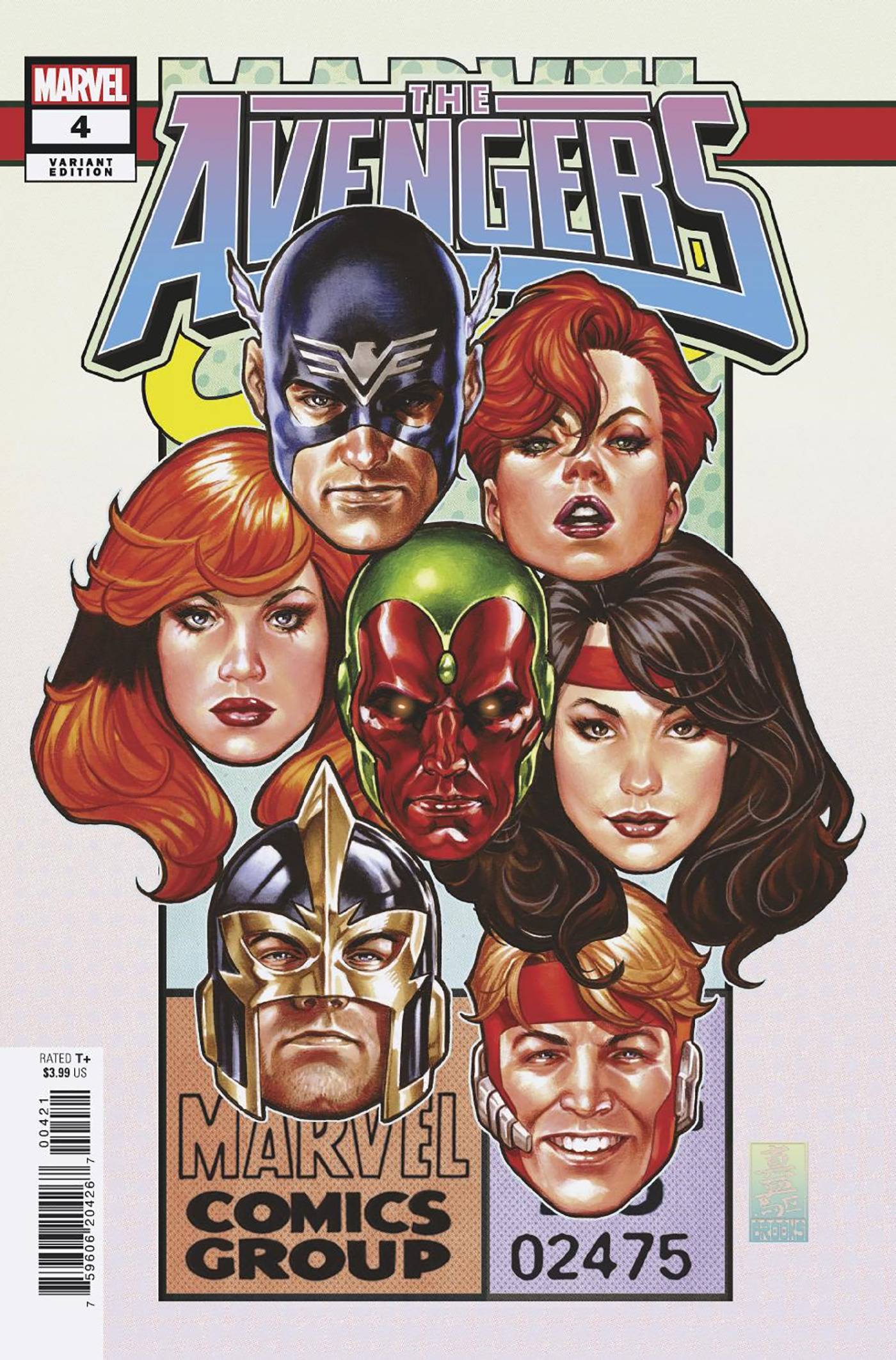 Avengers #4 (2023) MARVEL Brooks 08/09/2023 | BD Cosmos