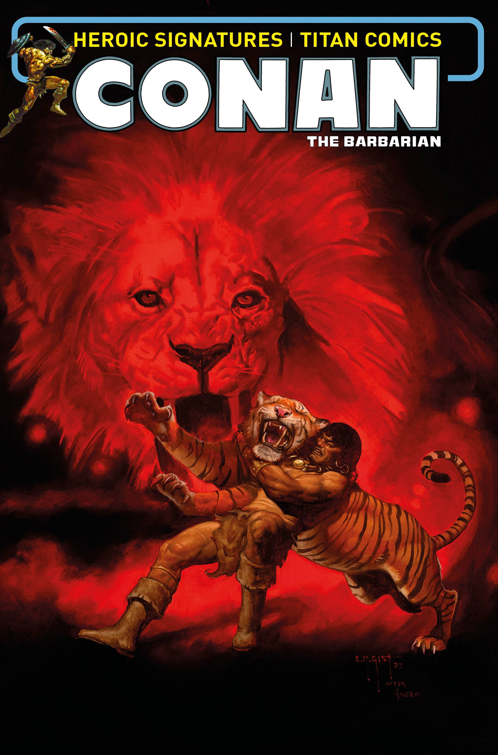 Conan Barbarian #2 TITAN D Gist Rétro 08/30/2023 | BD Cosmos