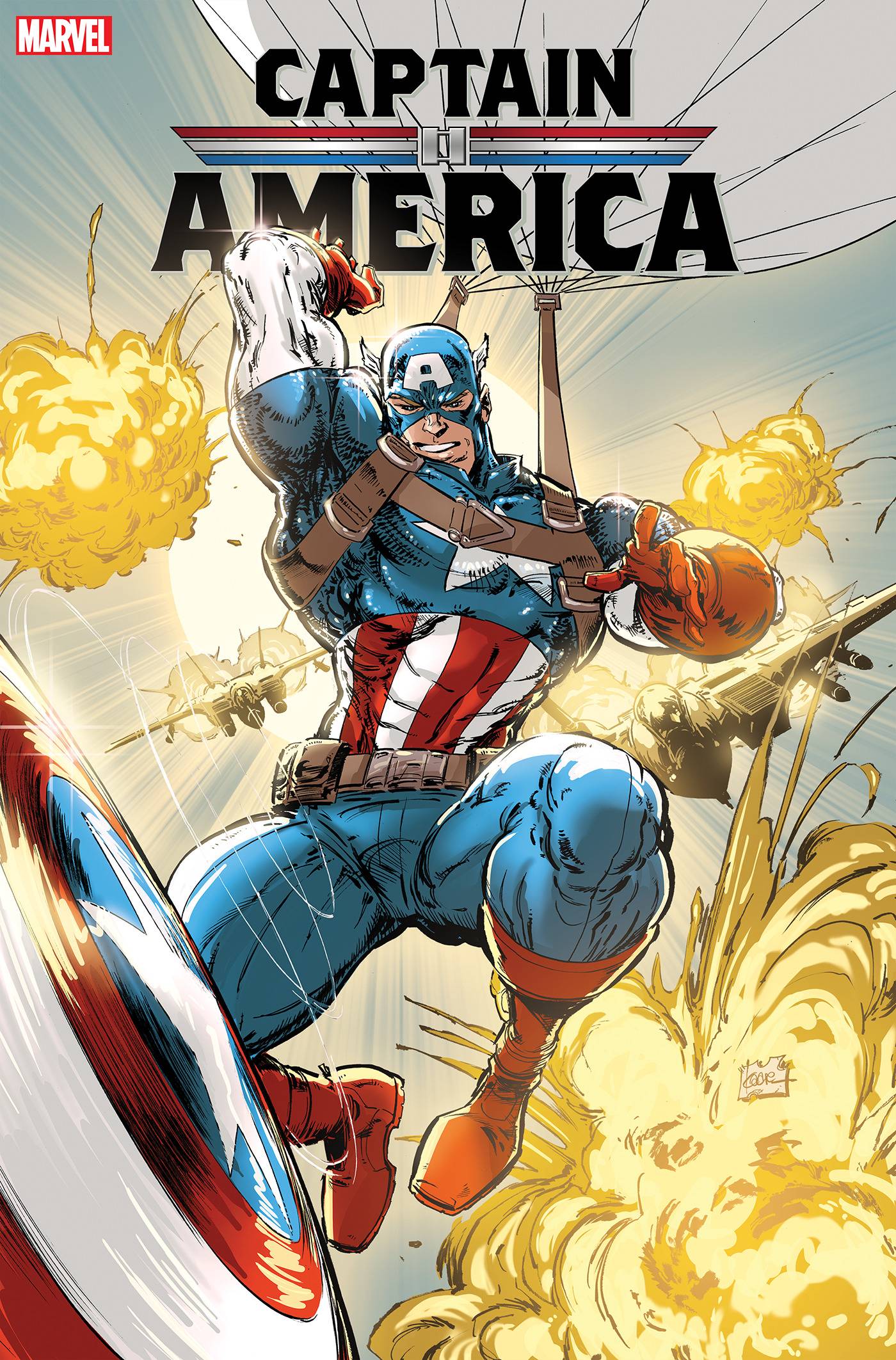 Captain America #1 (2023) MARVEL Kaare Andrews Foil 09/20/2023 | BD Cosmos