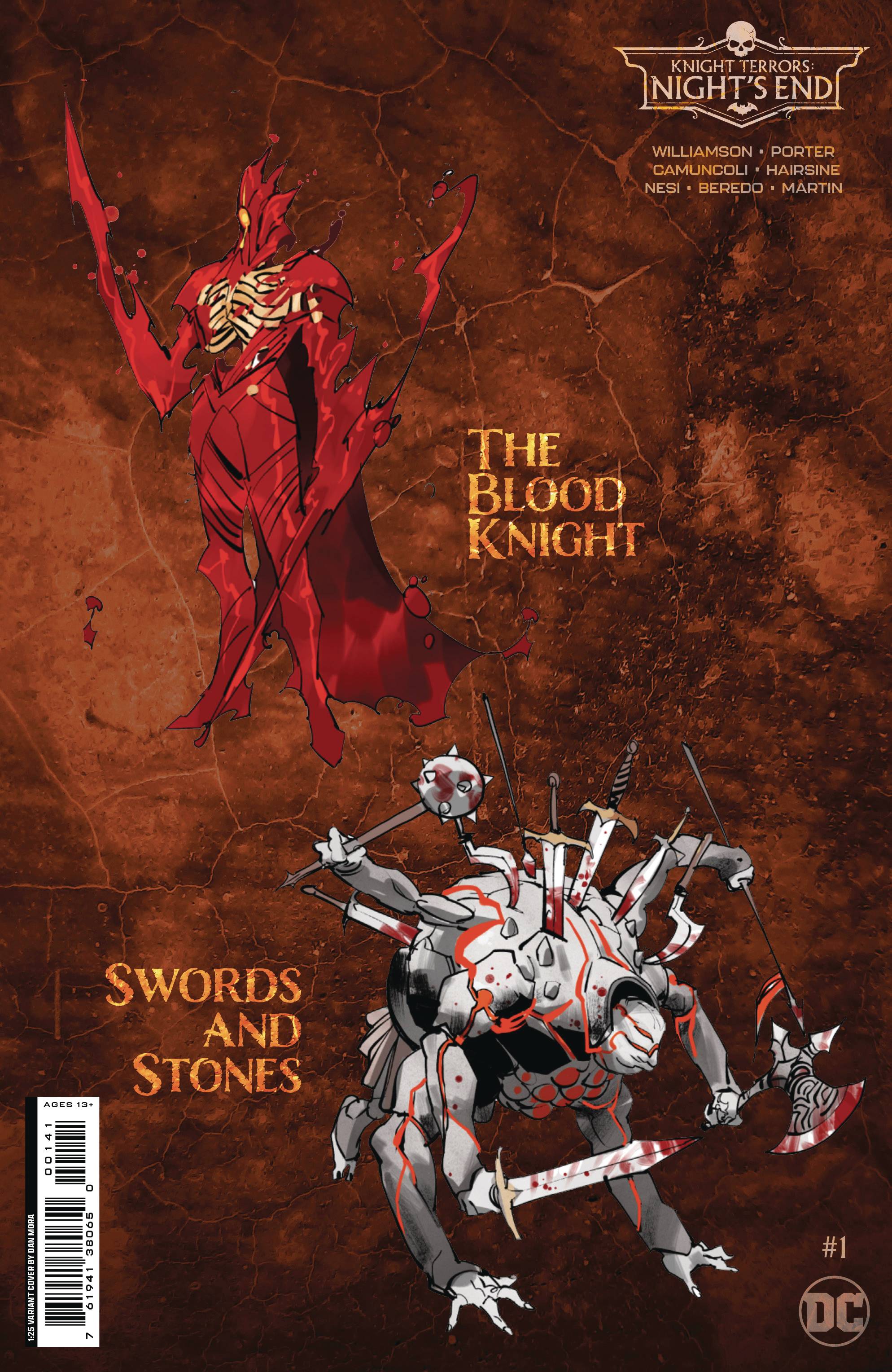 Knight Terrors Nights End #1 (2023) DC 1:25 Mora 08/30/2023 | BD Cosmos