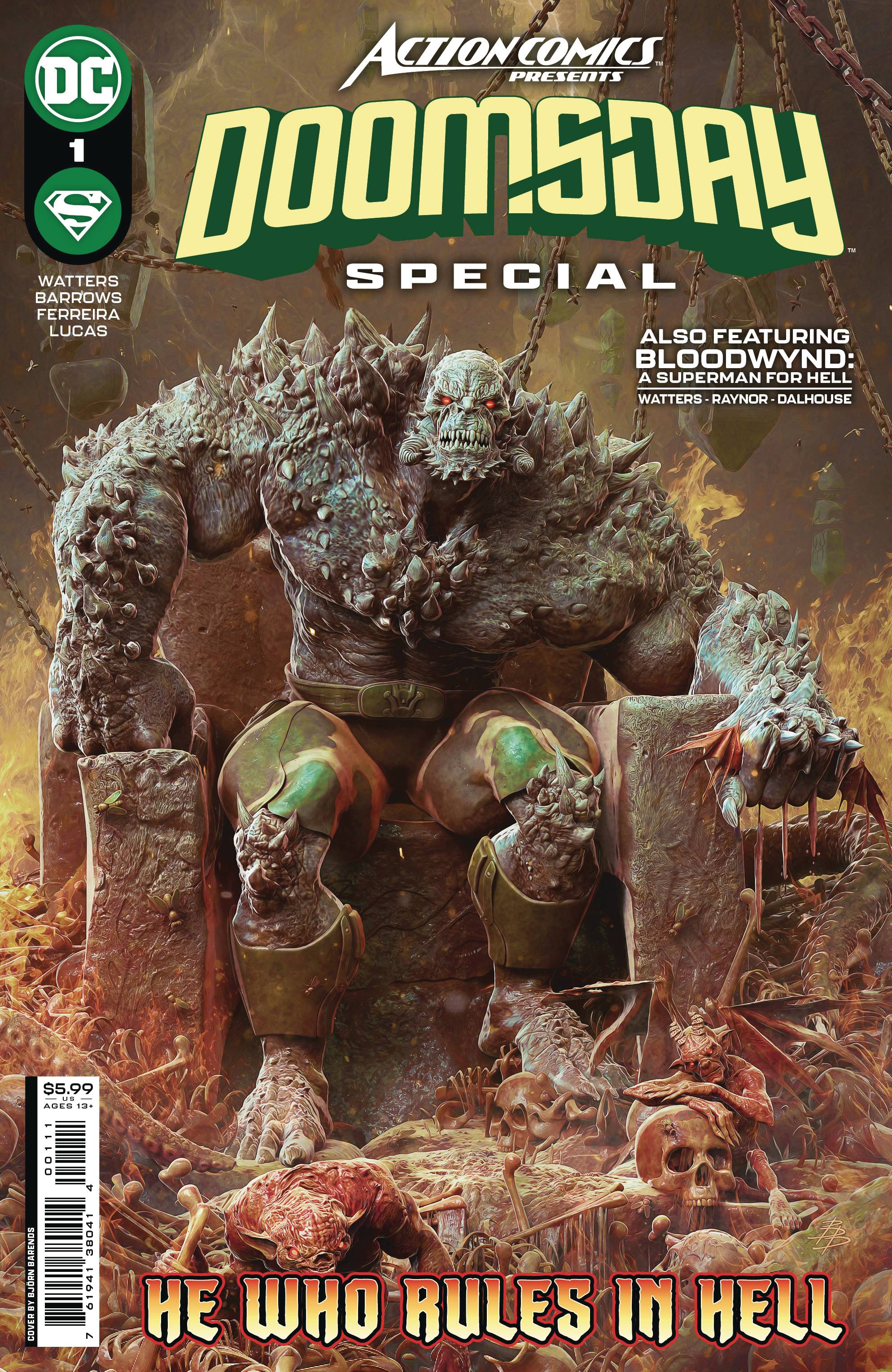Action Comics Doomsday Special #1 (2023) DC A Barends 08/30/2023 | BD Cosmos