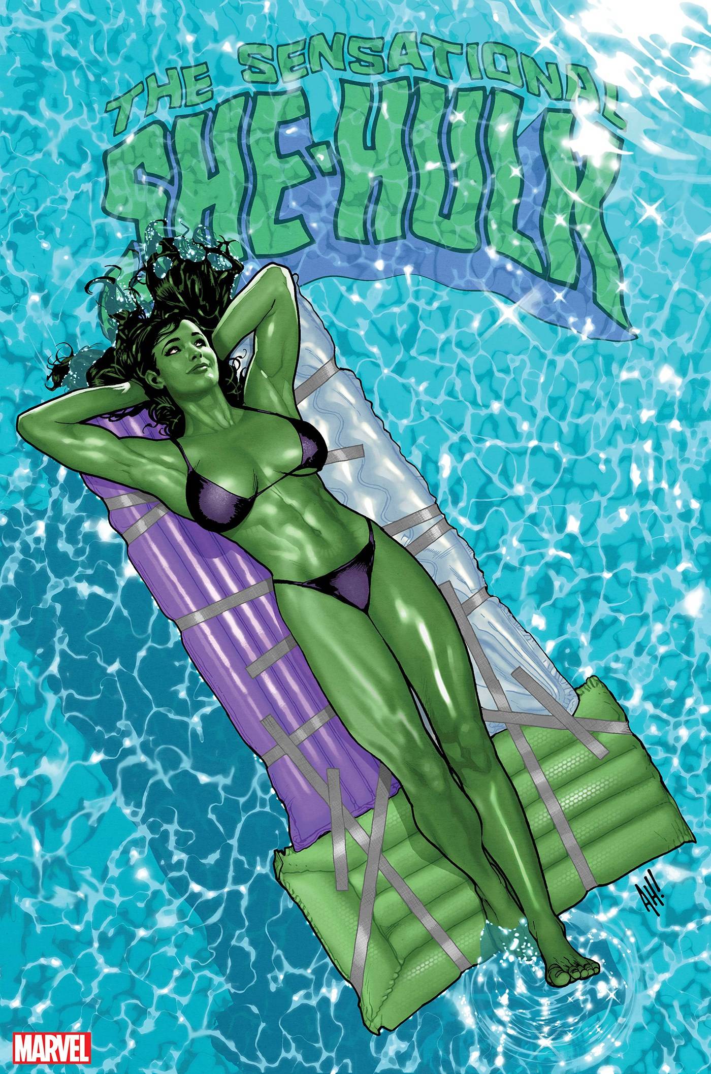 Sensational She-Hulk #1 MARVEL Hughes Foil Release 11/01/2023 | BD Cosmos
