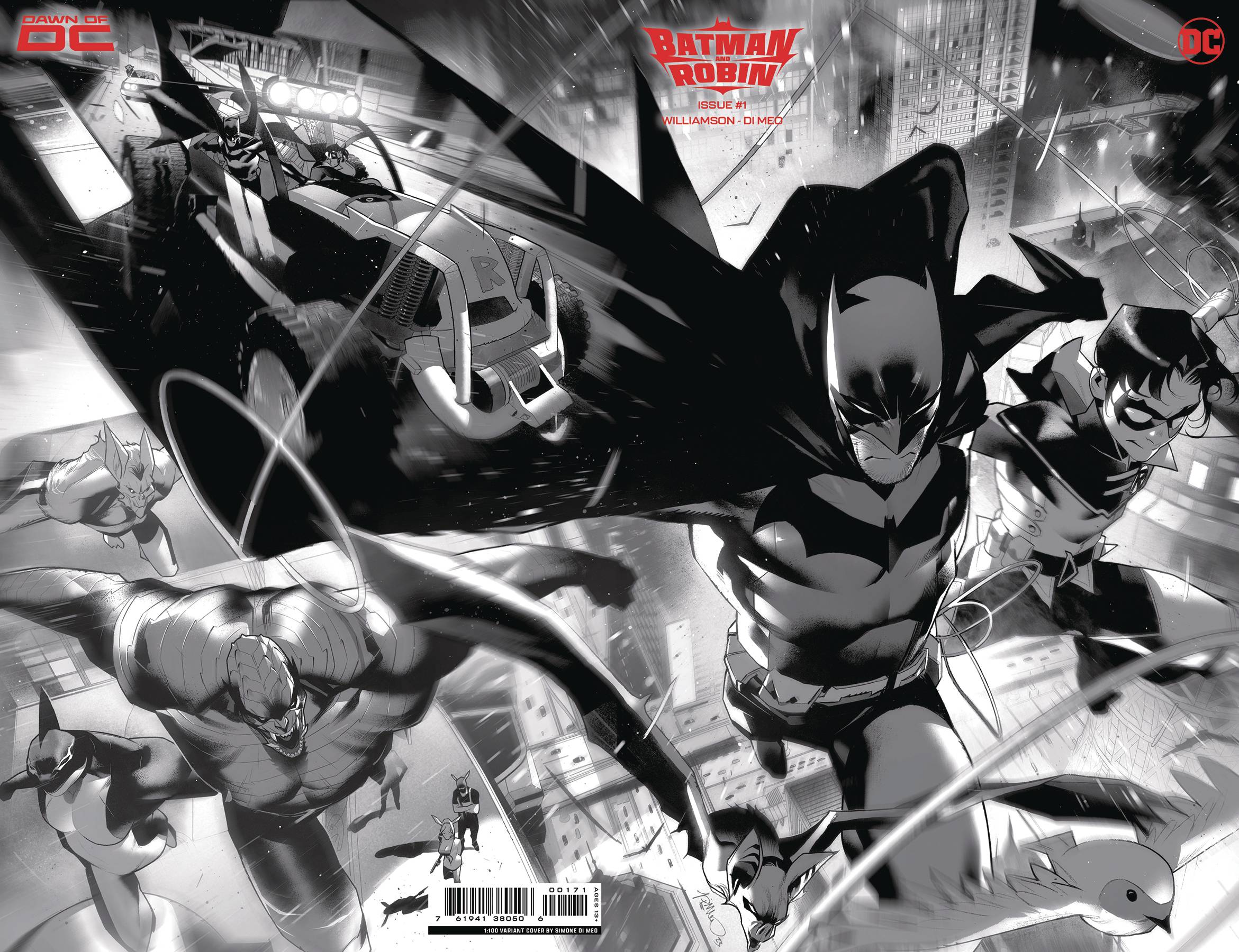 Batman et Robin #1 DC (2023) 1:100 Di Meo 09/13/2023 | BD Cosmos