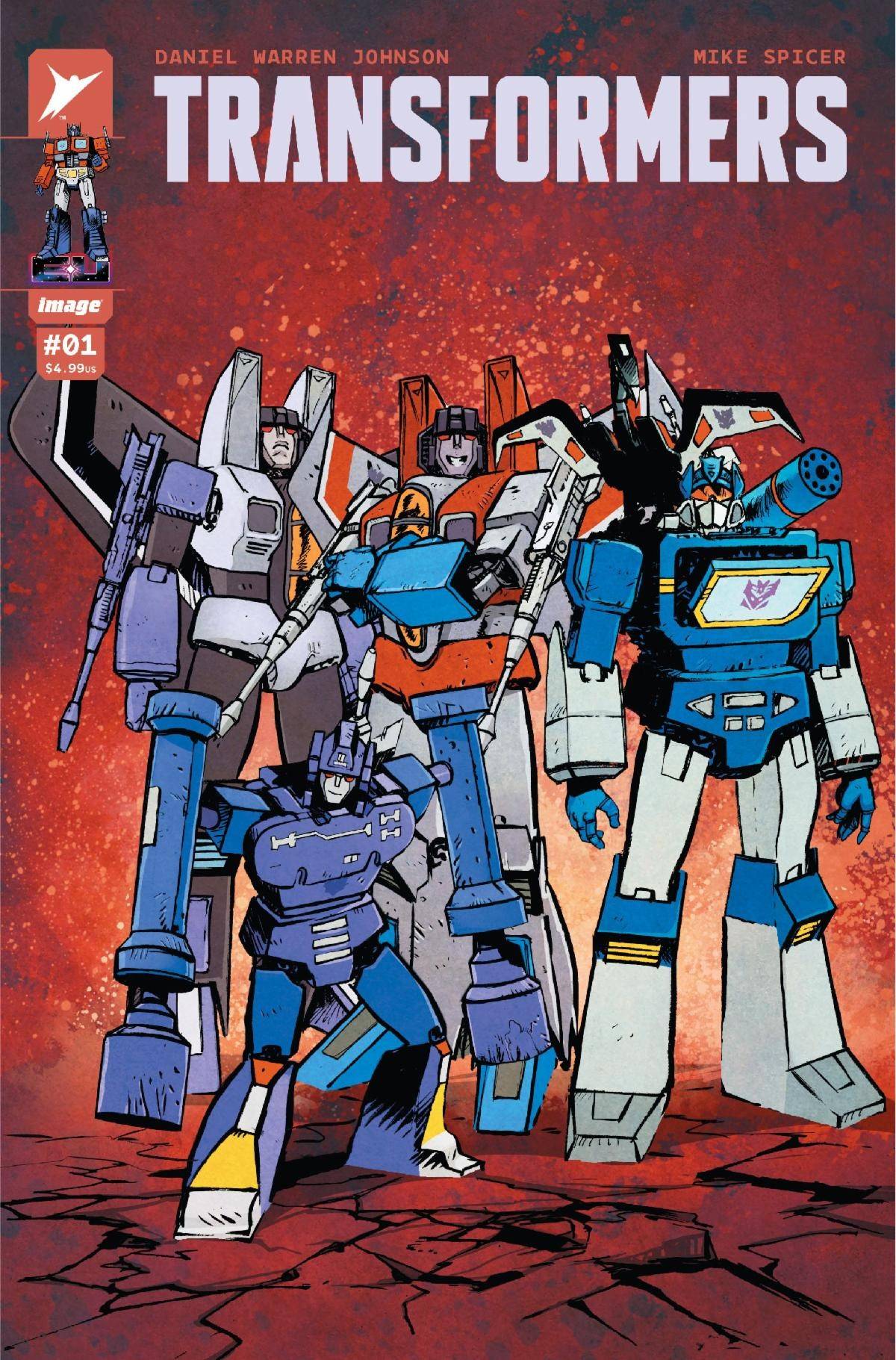 Transformers #1 IMAGE C Warren Johnson & Spicer 10/04/2023 | BD Cosmos