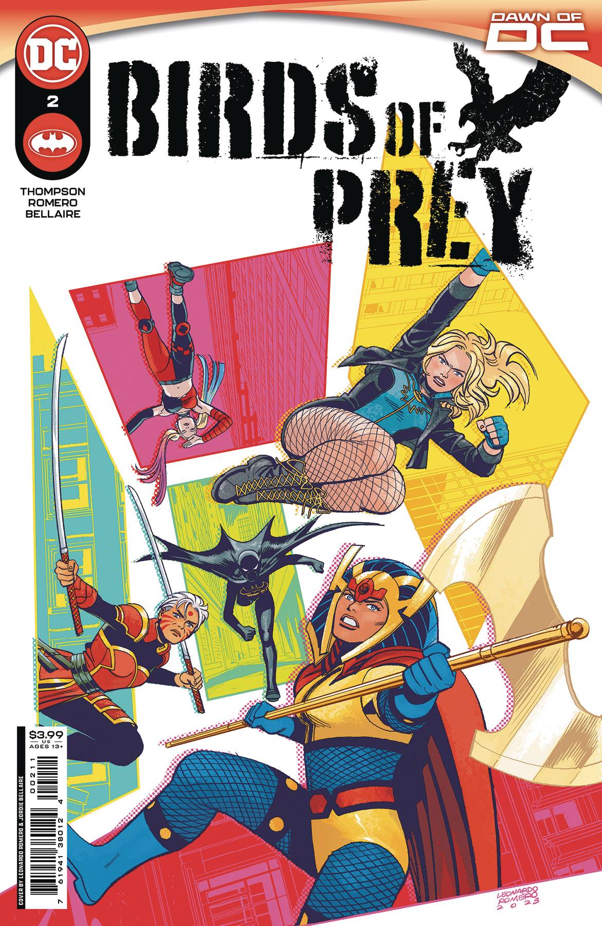 Birds Prey #2 DC A Romero 10/04/2023 | BD Cosmos