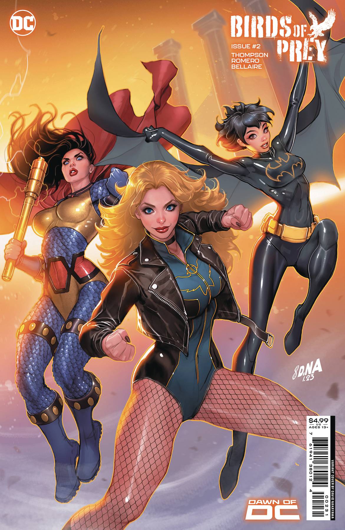 Birds Prey #2 DC C Nakayama Connect 10/04/2023 | BD Cosmos
