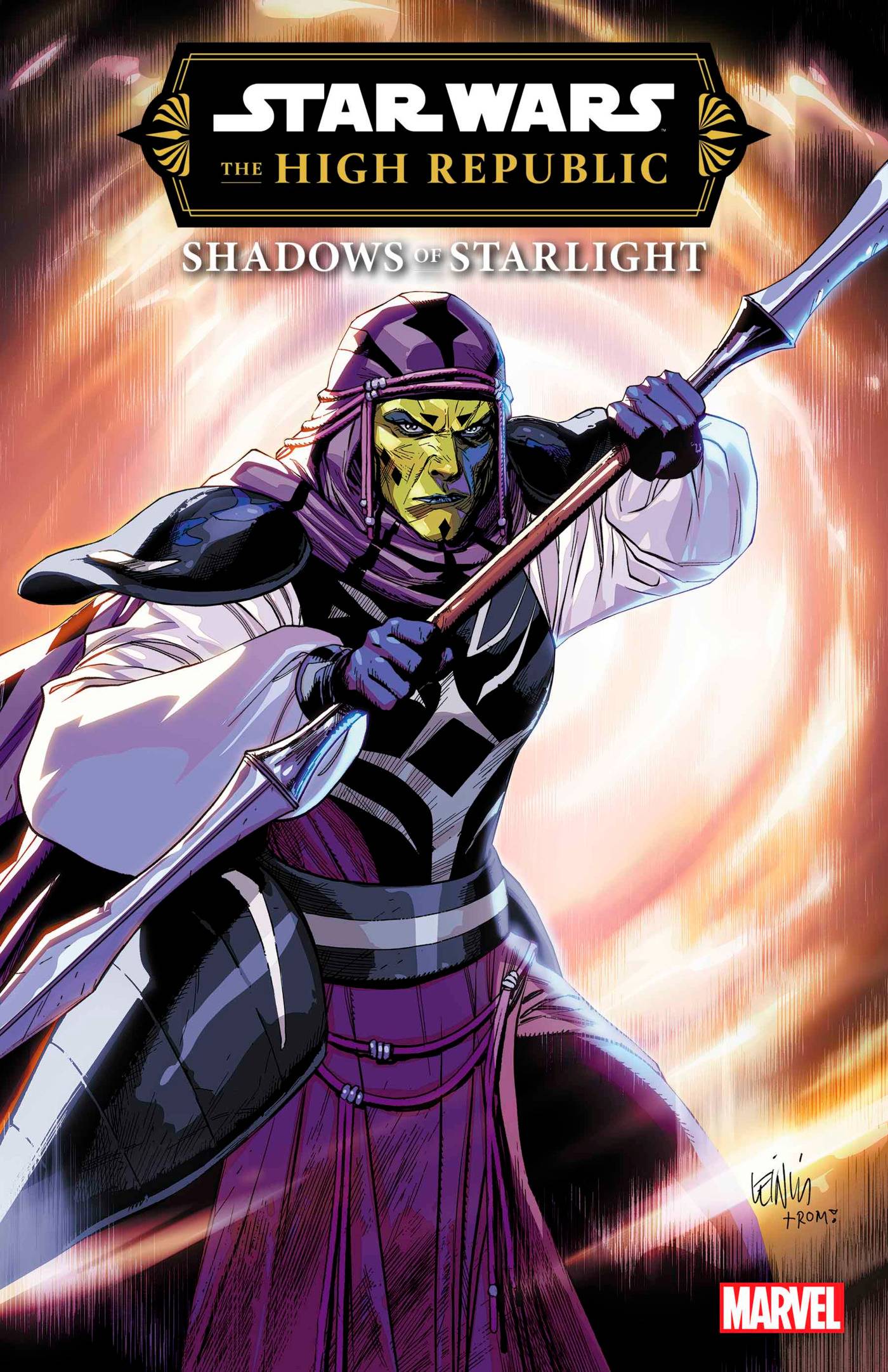 Star Wars High Republic Shadows Starlight #4 MARVEL B Yu 01/03/2024 | BD Cosmos