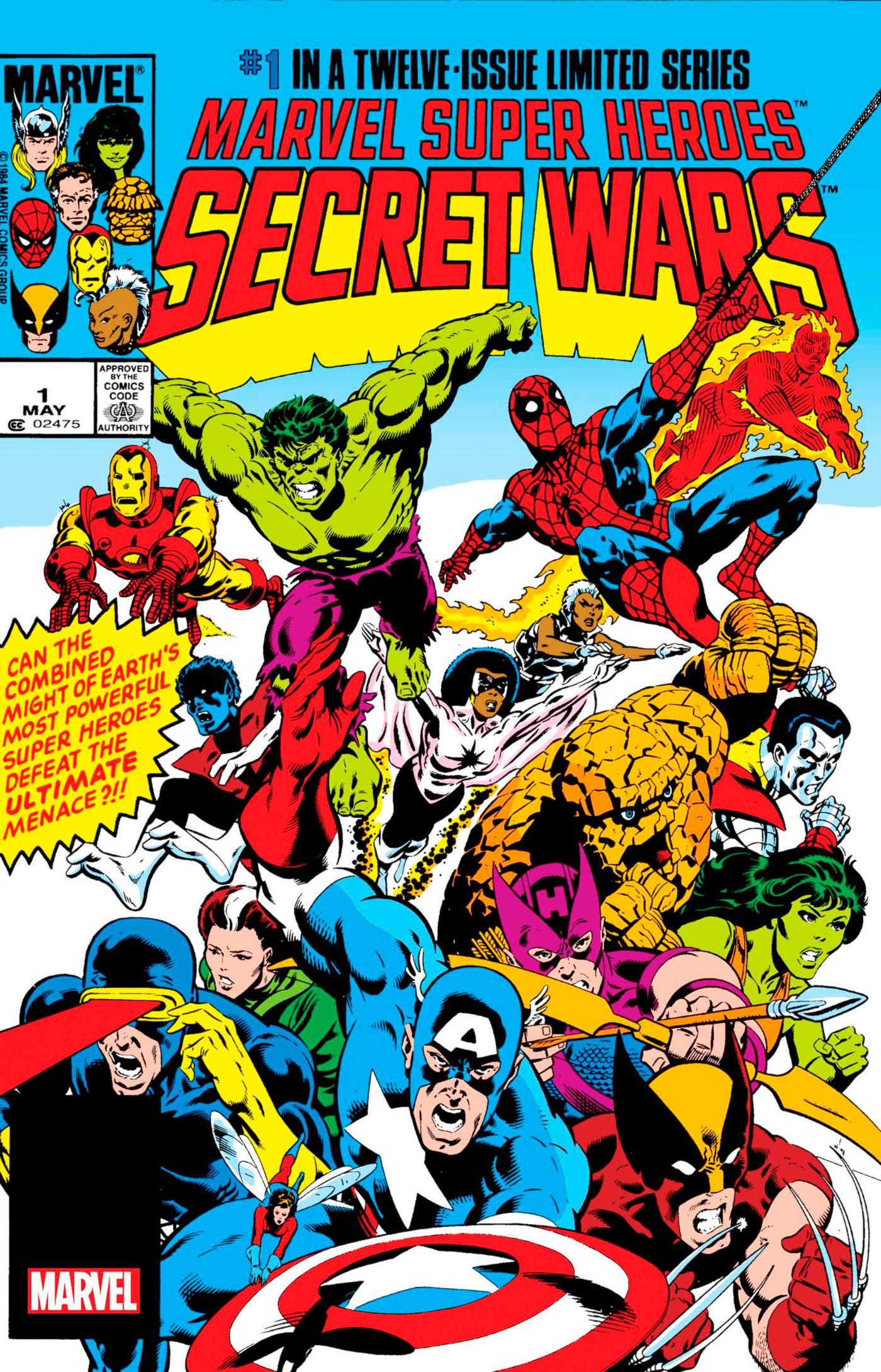 Marvel Super Heroes Secret Wars #1 MARVEL Un fac-similé 01/17/2024 | BD Cosmos