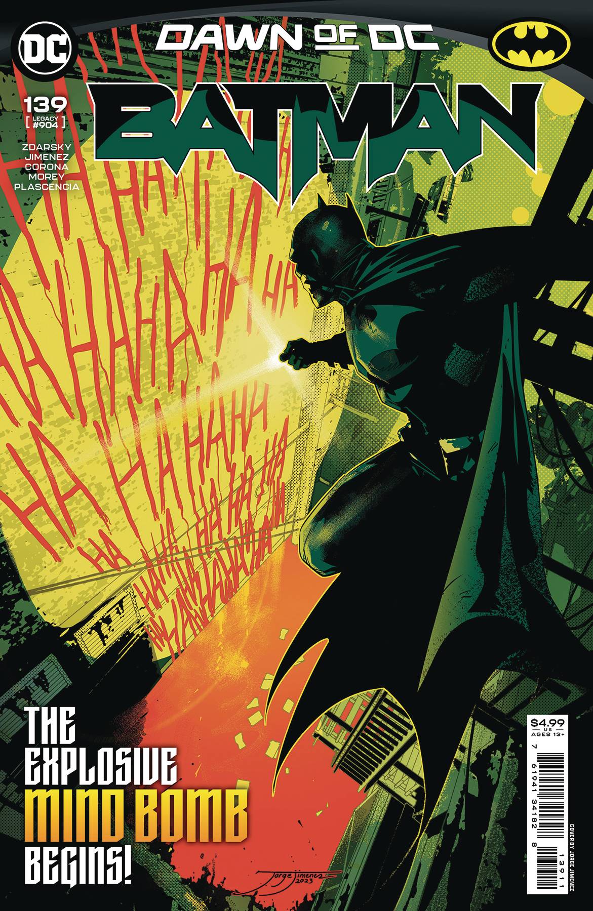Batman #139 DC A Jimenez 11/08/2023 | BD Cosmos