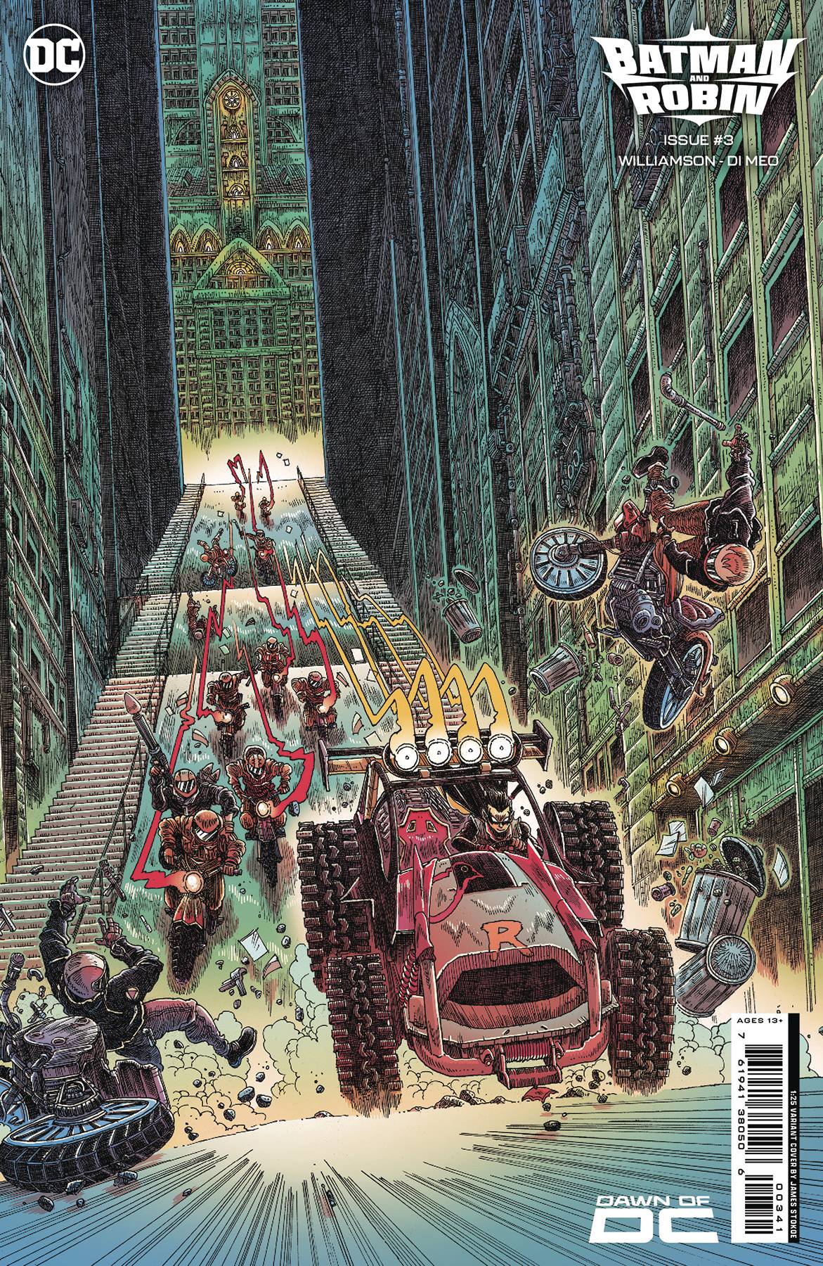 Batman & Robin #3 DC 1:25 Stokoe 11/15/2023 | BD Cosmos