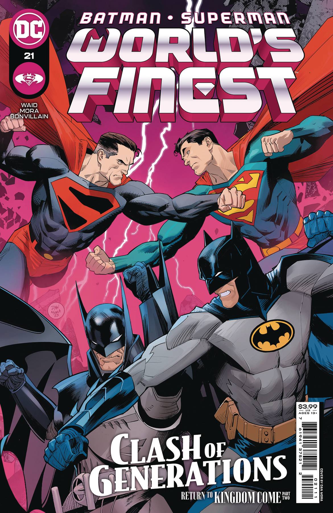 Batman Superman Worlds Finest #21 DC A Mora 11/22/2023 | BD Cosmos
