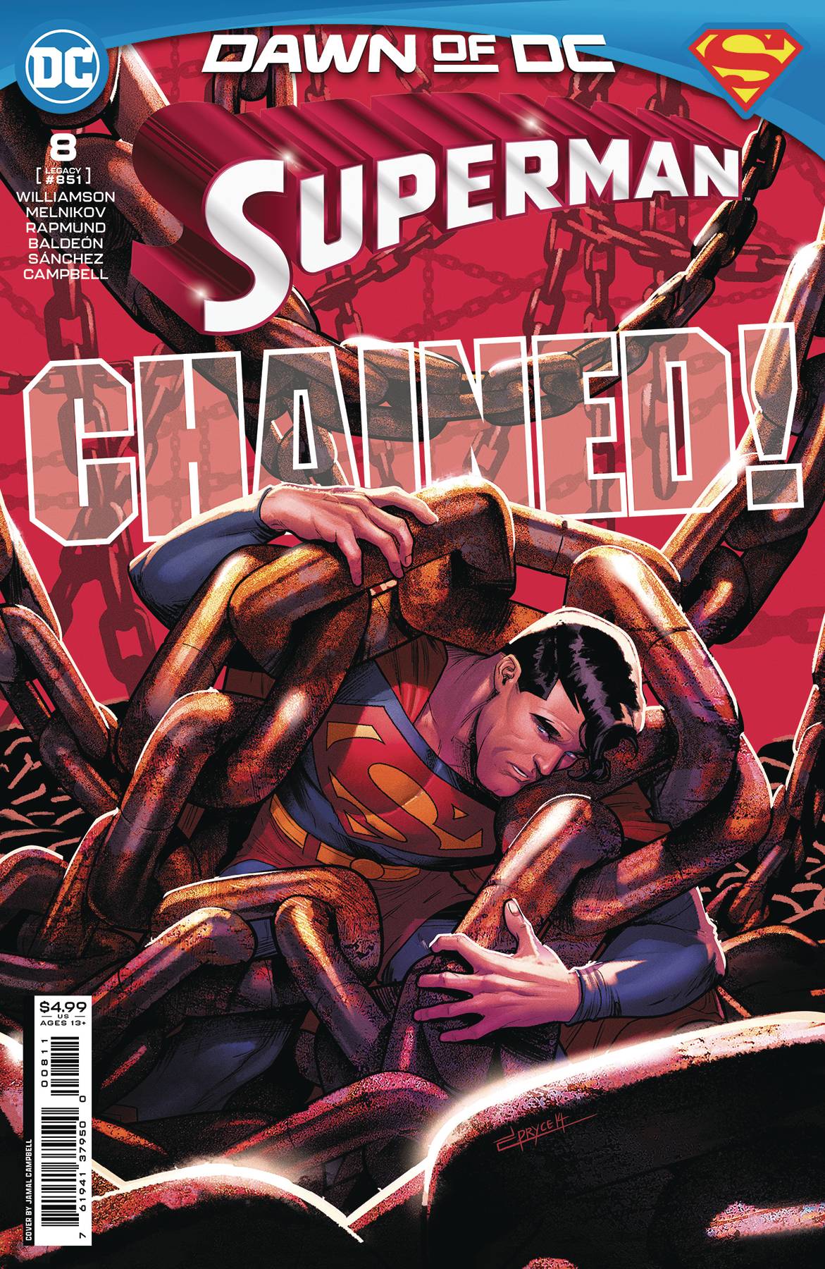 Superman #8 DC A Campbell 11/22/2023 | BD Cosmos