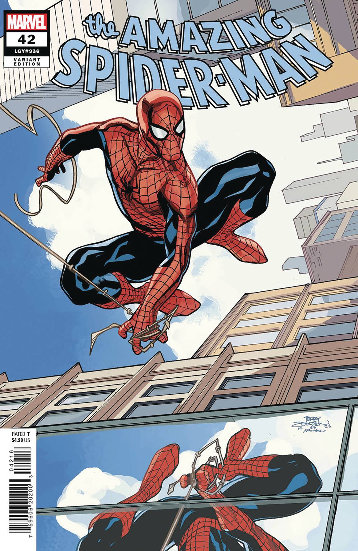 Incroyable Spider-Man #42 MARVEL 1:25 Dodson 01/17/2024 | BD Cosmos