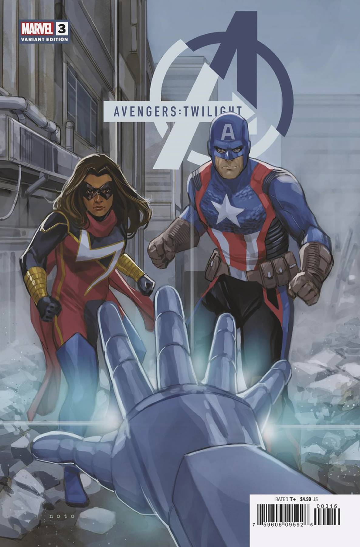 Avengers Twilight #3 MARVEL 1:25 Noto 02/28/2024 | BD Cosmos