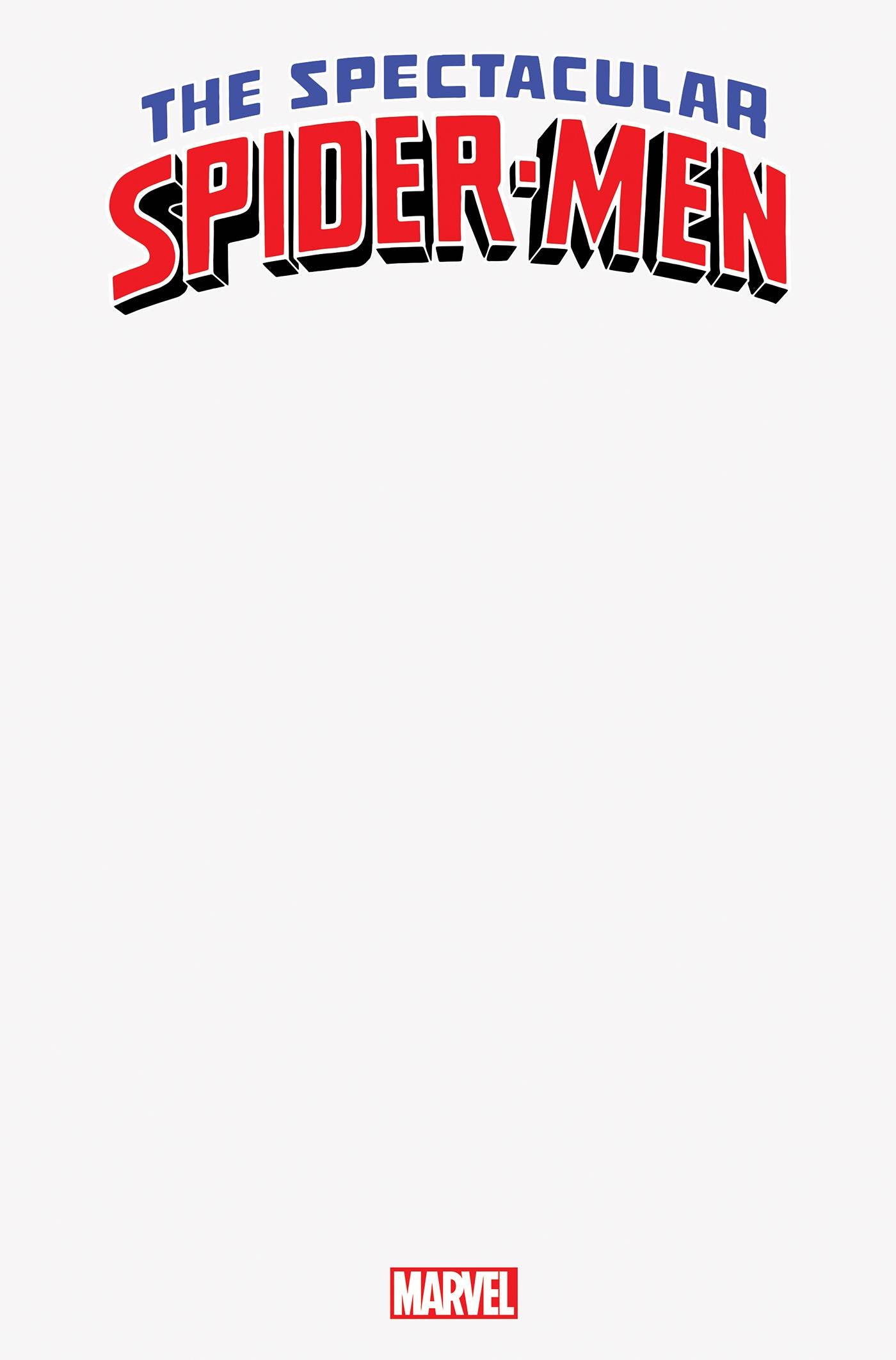 Spectaculaire Spider-Men #1 MARVEL C Blank Release 03/06/2024 | BD Cosmos