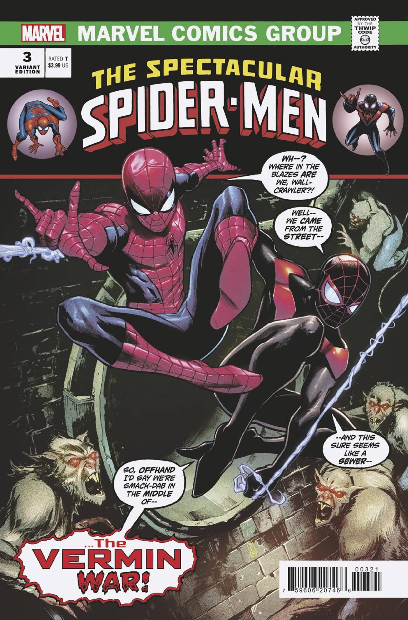 Spectaculaire Spider-Men #3 B MARVEL Garbett Sortie 05/22/2024 | BD Cosmos