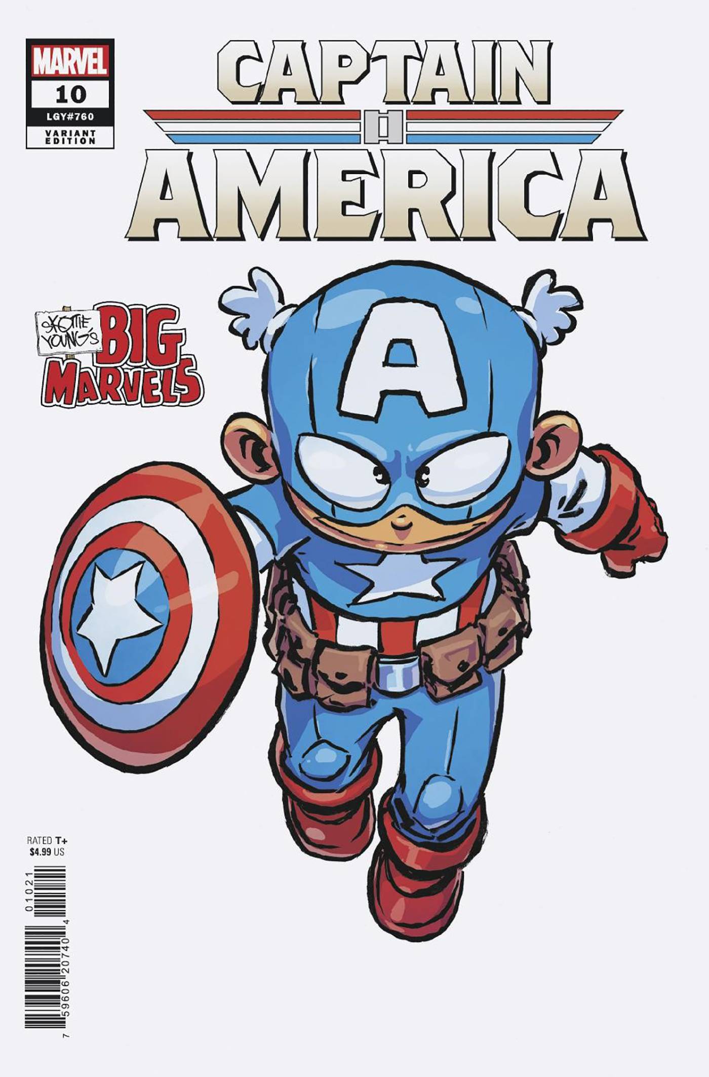 Captain America #10 MARVEL B Young 06/19/2024 | BD Cosmos