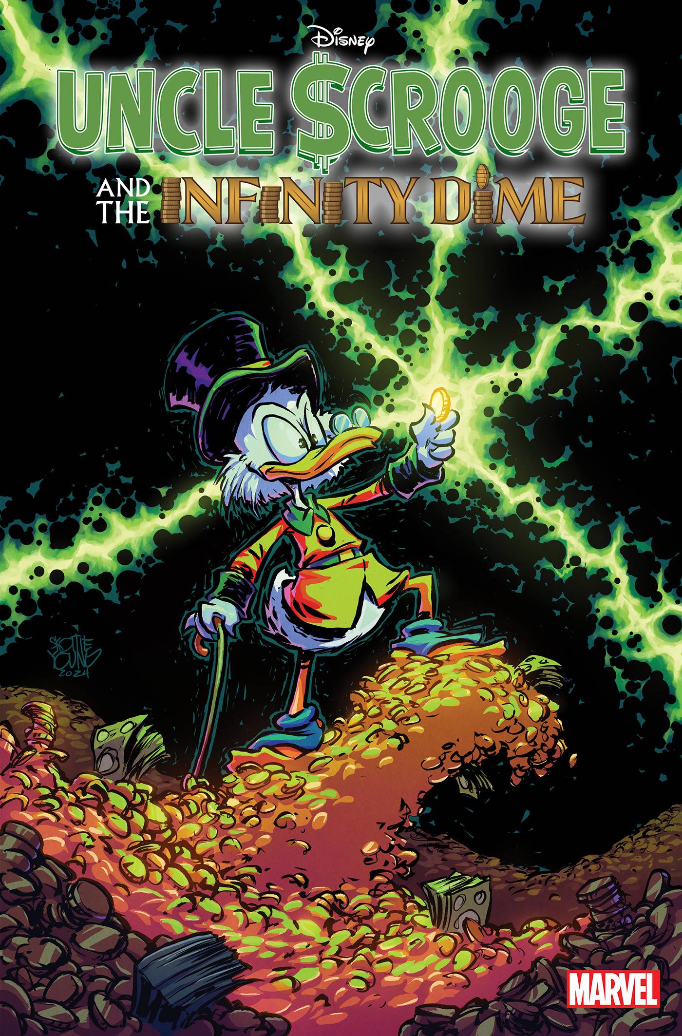 Oncle Scrooge Infinity Dime #1 MARVEL I Young Release 06/19/2024 | BD Cosmos
