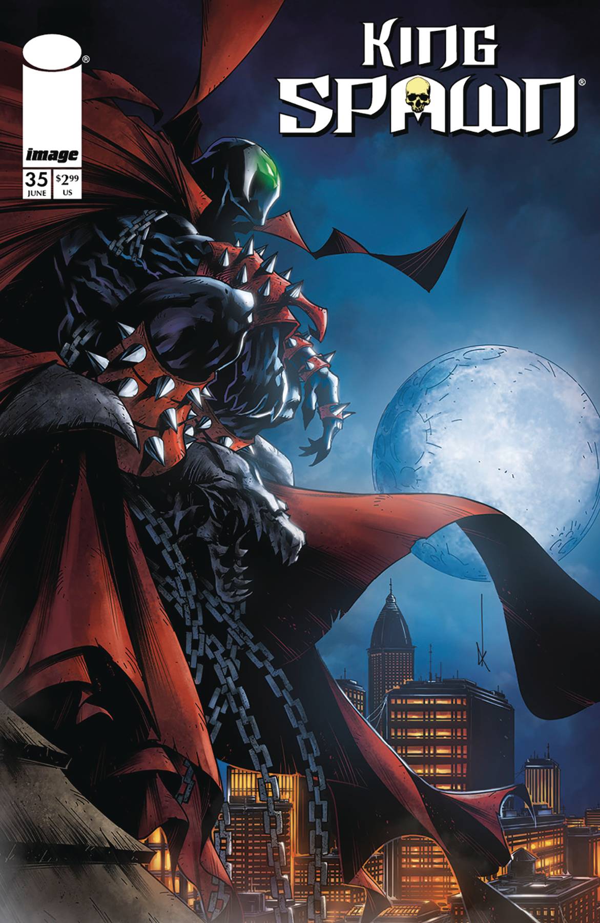 King Spawn #35 IMAGE A Keane 06/26/2024 | BD Cosmos