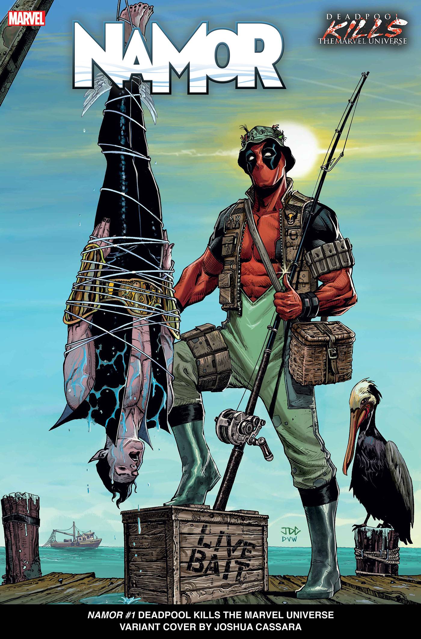 Namor #1 B Marvel Joshua Cassara Deadpool Kills The Marvel Universe Release 07/17/2024 | BD Cosmos