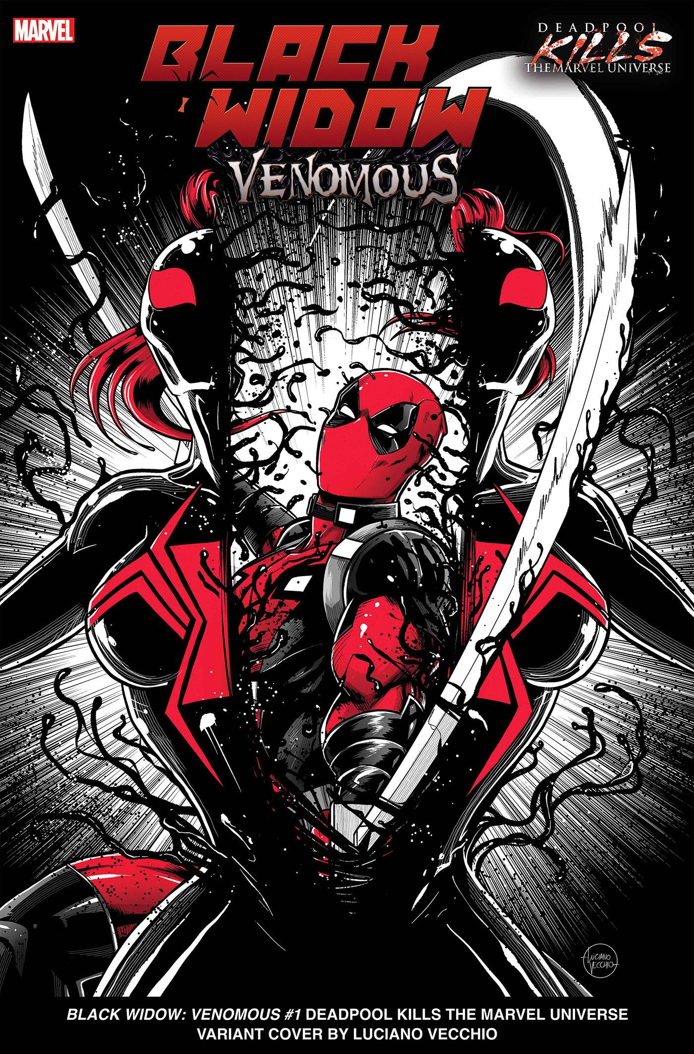 Black Widow Venomous #1 C Marvel Vecchio Deadpool Release 07/31/2024 | BD Cosmos