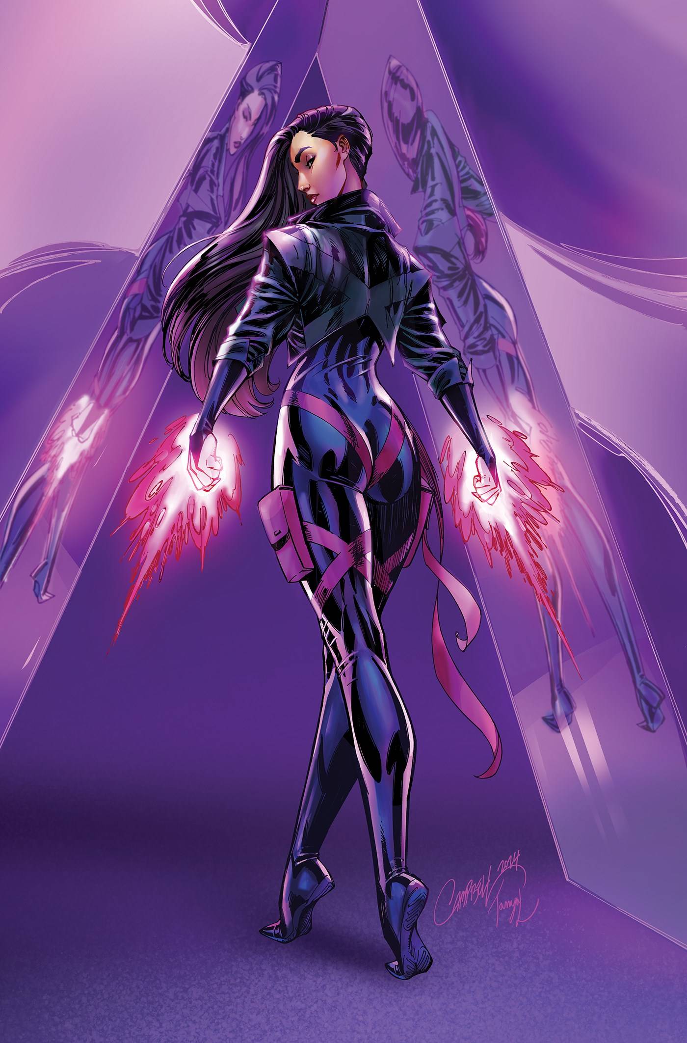 X-Men #1 1:100 Marvel J. Scott Campbell Psylocke Virgin Release 07/10/2024 | BD Cosmos