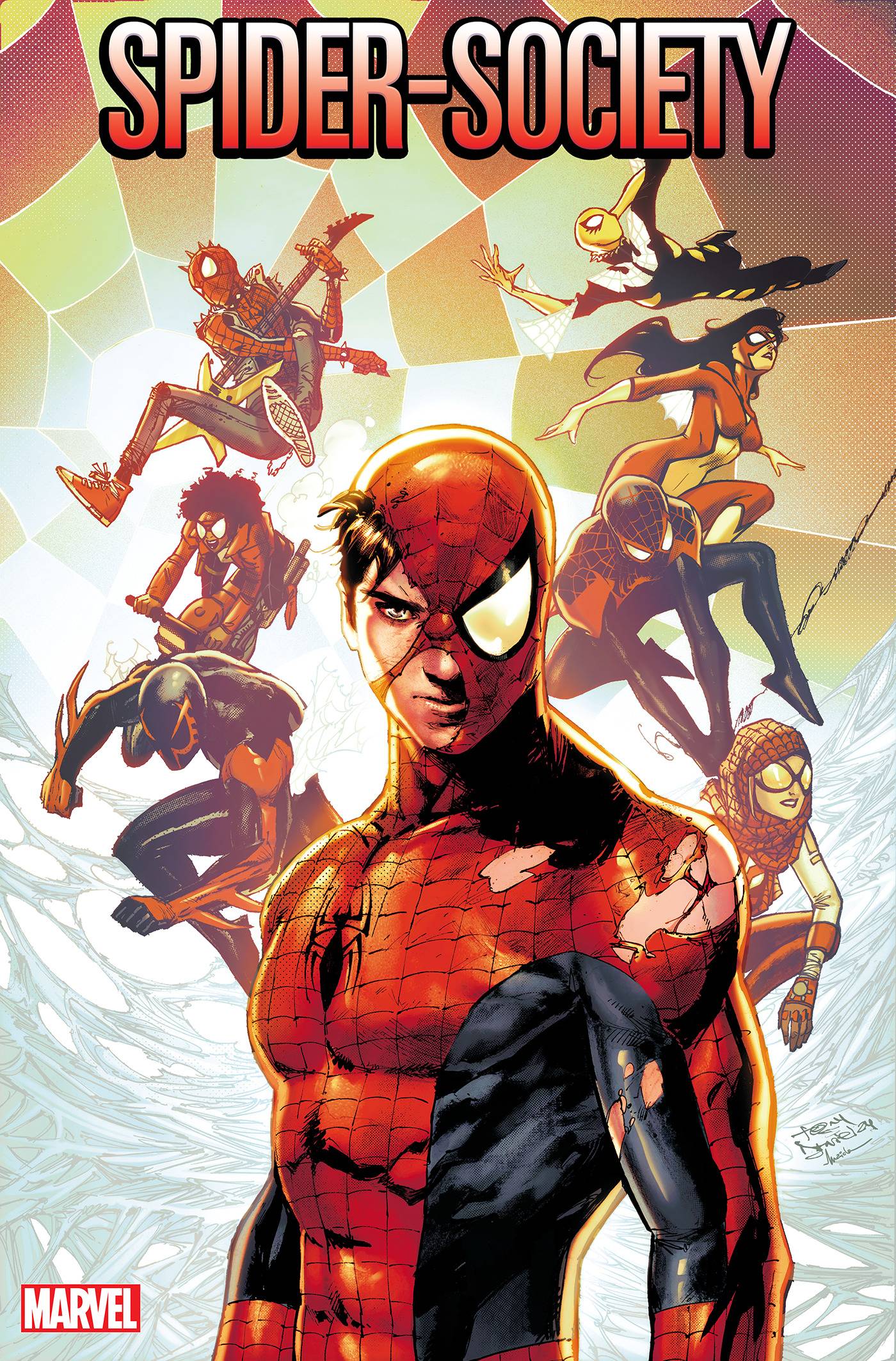 Spider-Society #1 1:25 Marvel Tony Daniel Release 08/14/2024 | BD Cosmos