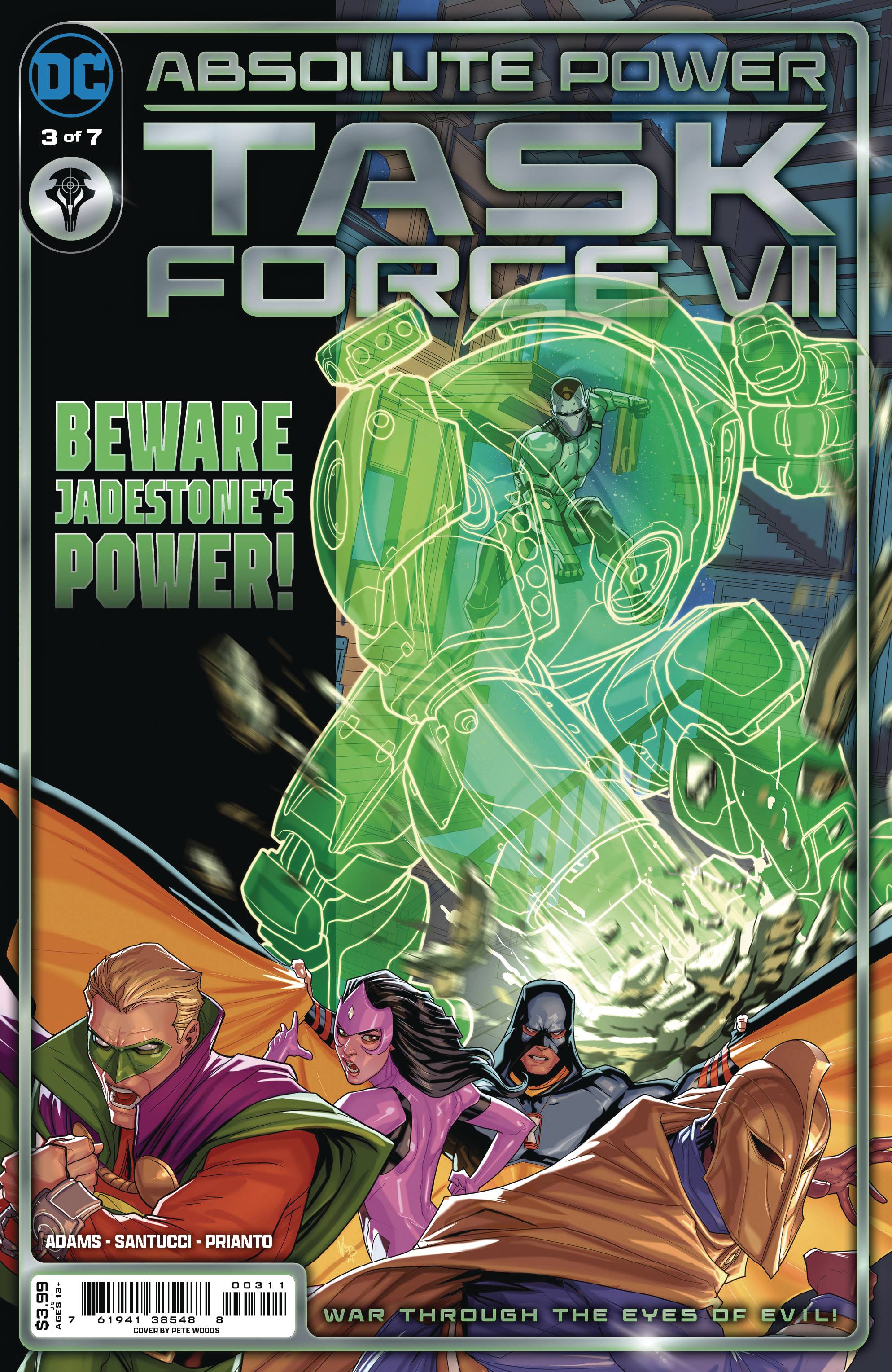 Absolute Power Task Force Vii #3 DC A Woods 07/31/2024 | BD Cosmos