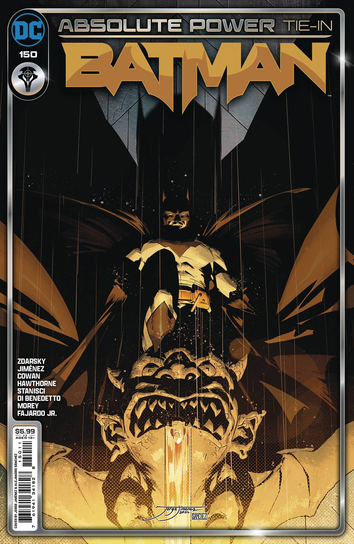 Batman #150 DC A Jimenez 07/03/2024 | BD Cosmos