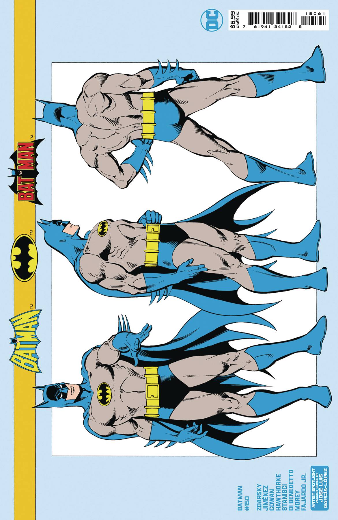 Batman #150 DC D Garcia-Lopez Wrap 07/03/2024 | BD Cosmos