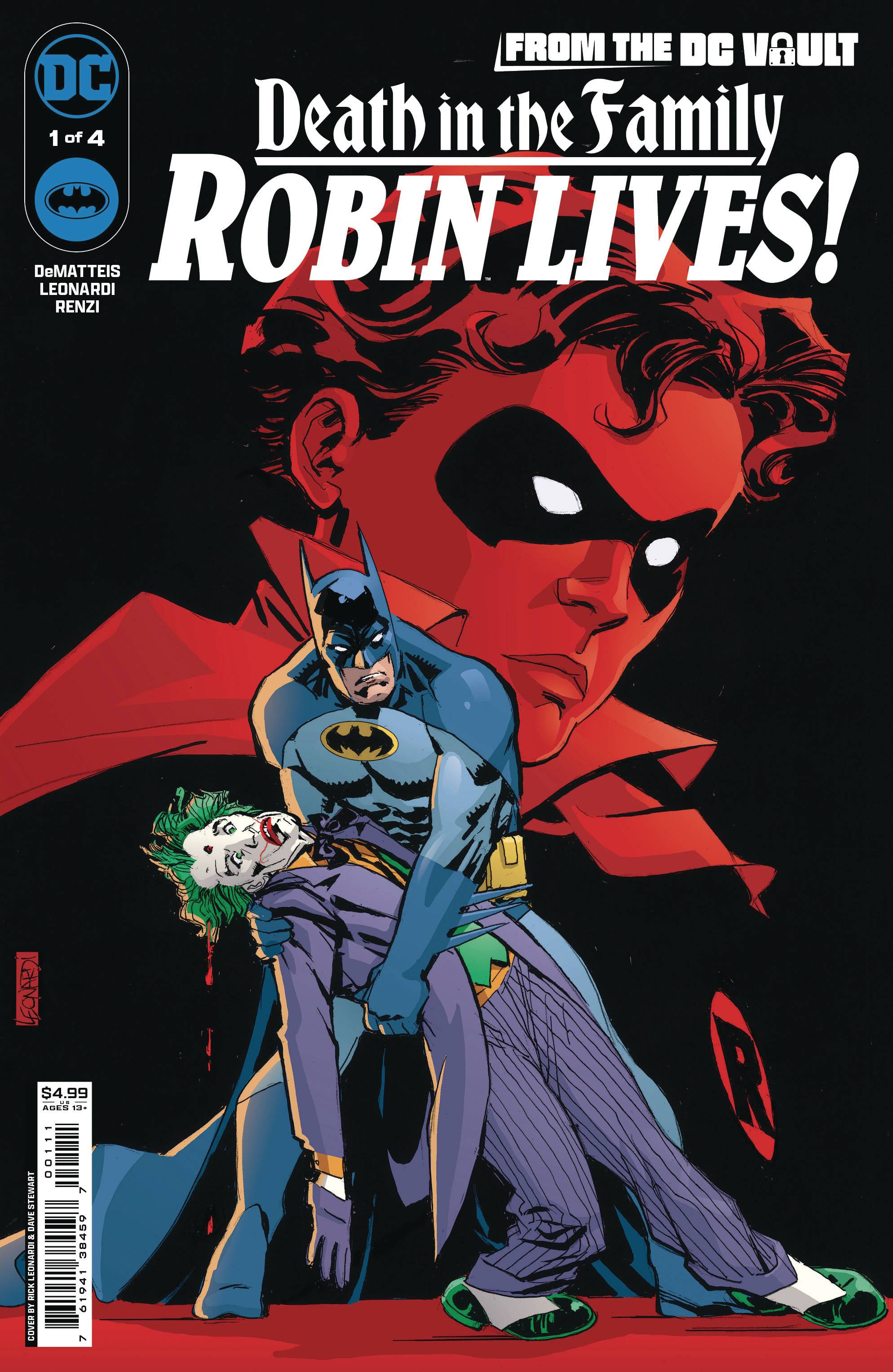 DC Vault Death In Family Robin Lives #1 DC A Leonardi 07/10/2024 | BD Cosmos