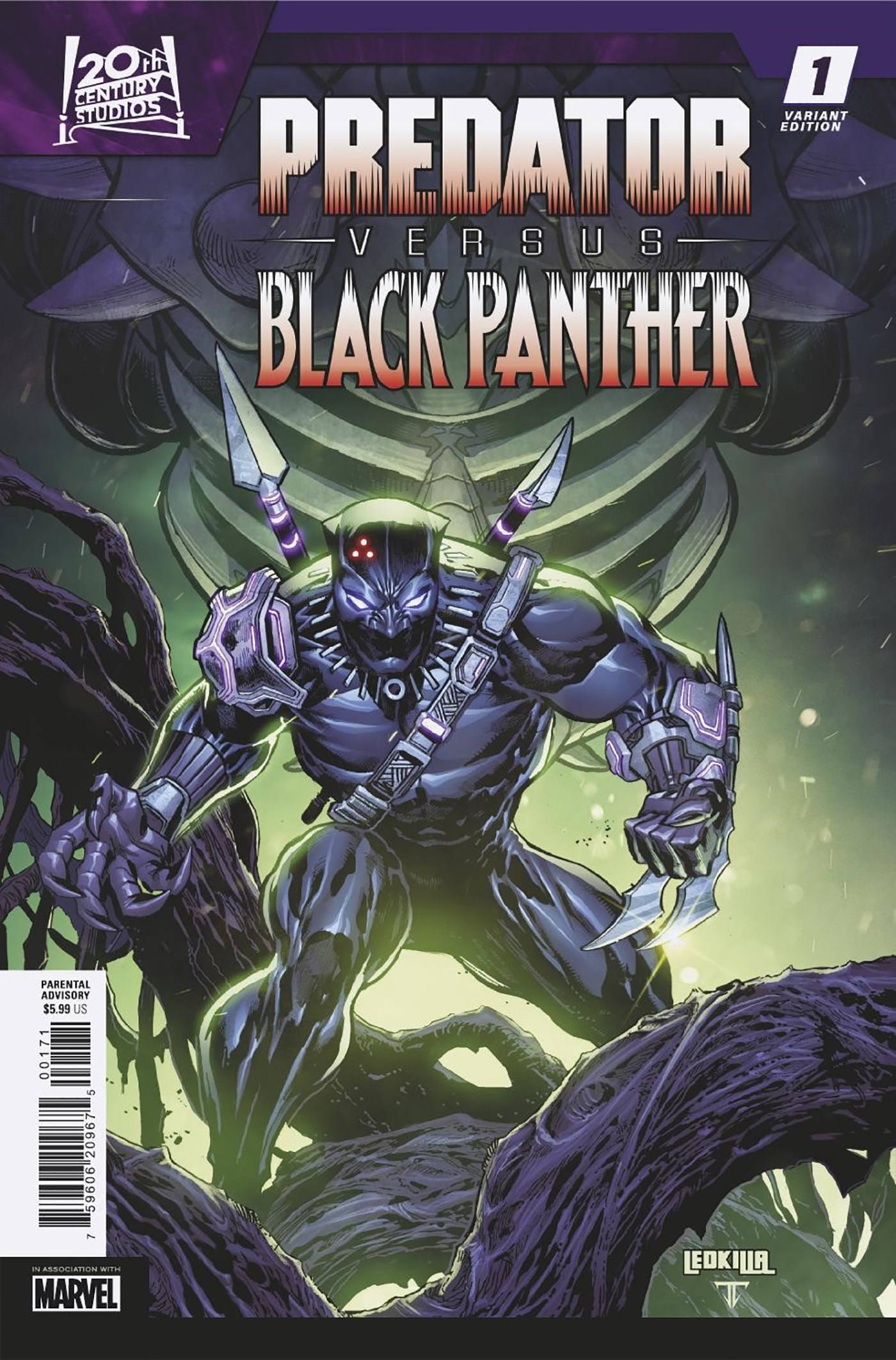 Predator vs Black Panther #1 G Marvel Ken Lashley 08/21/2024 | BD Cosmos