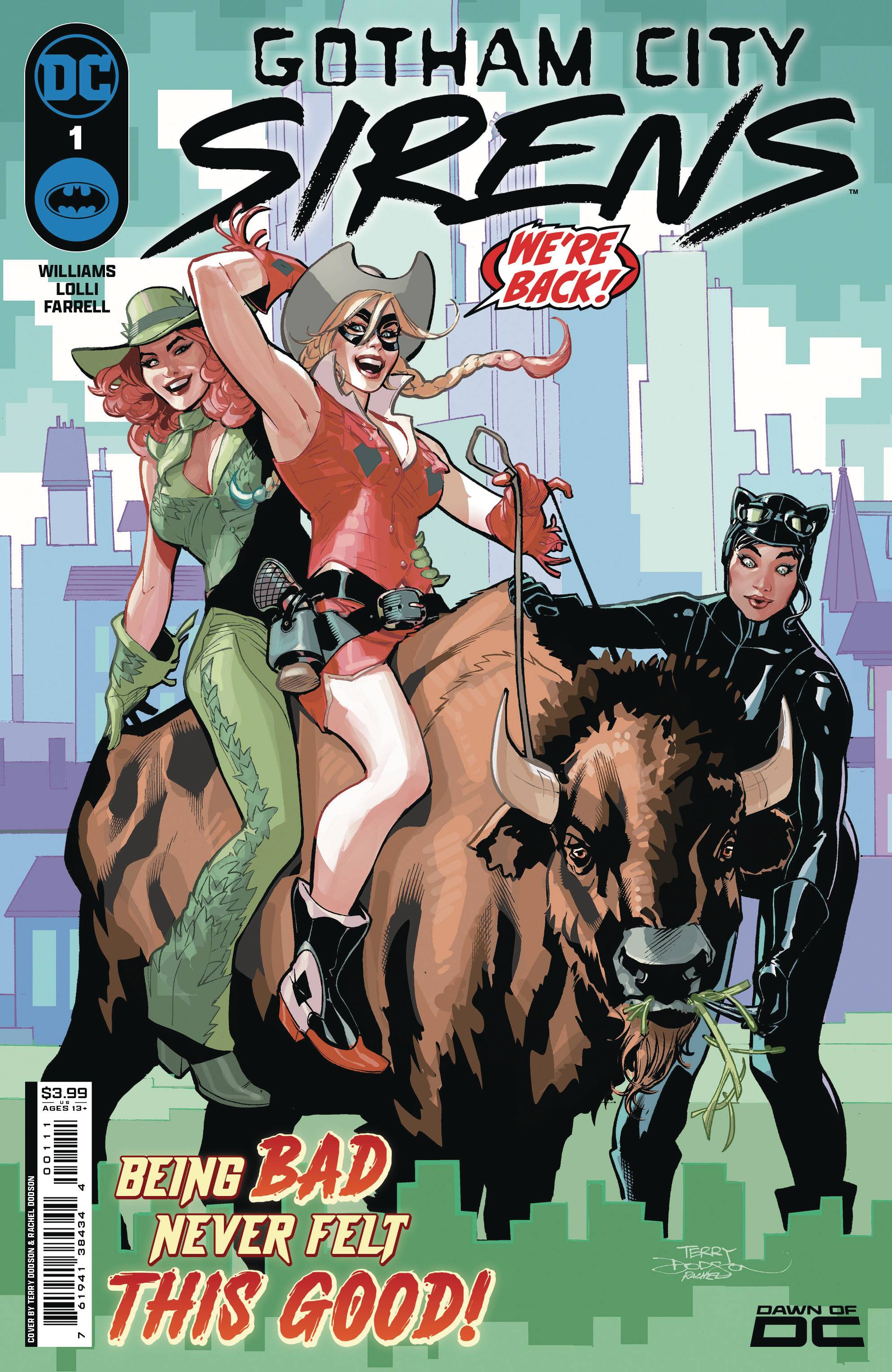 Gotham City Sirens #1 DC A Dodson 08/07/2024 | BD Cosmos