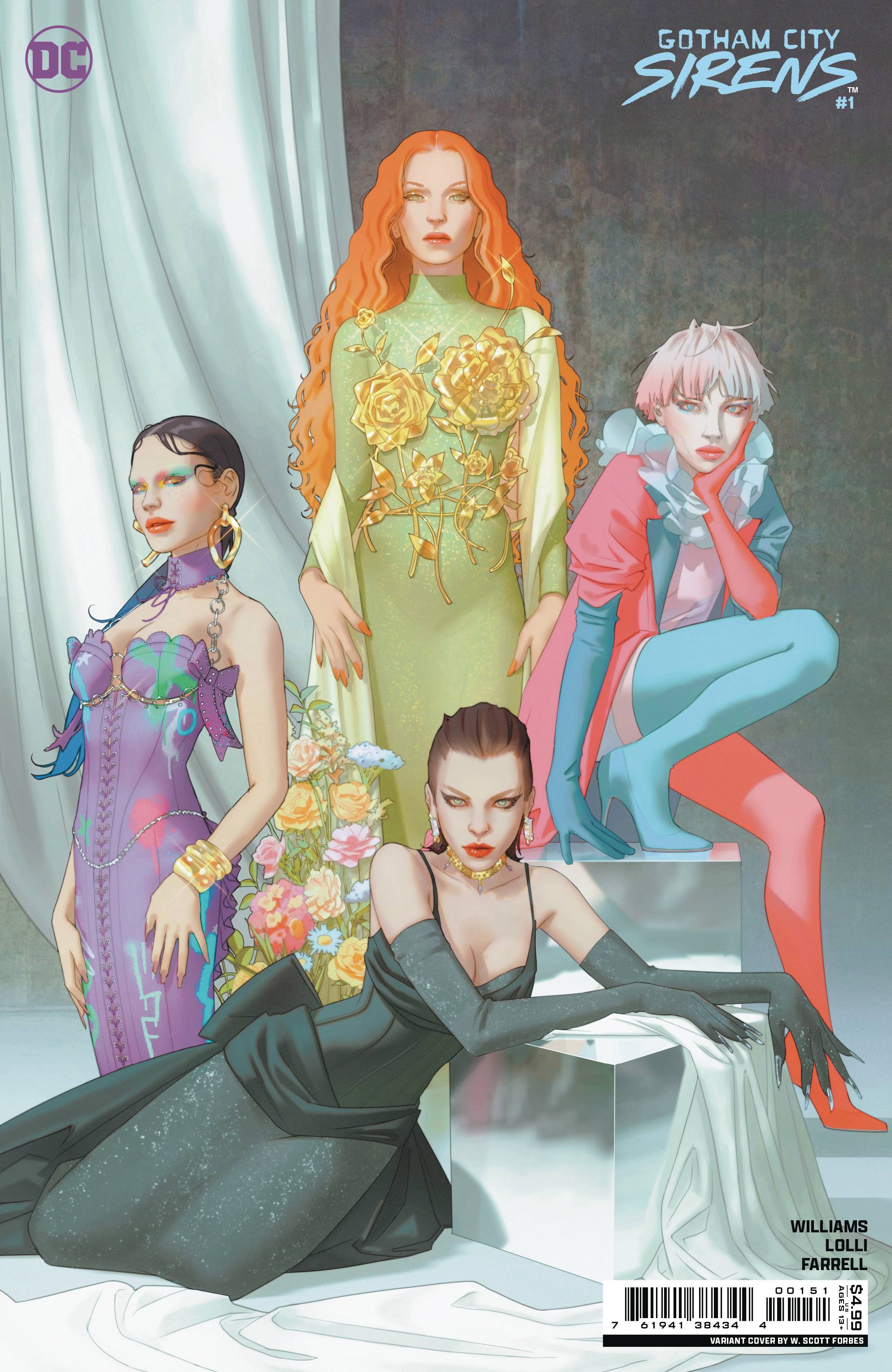 Gotham City Sirens #1 DC B W Forbes 08/07/2024 | BD Cosmos