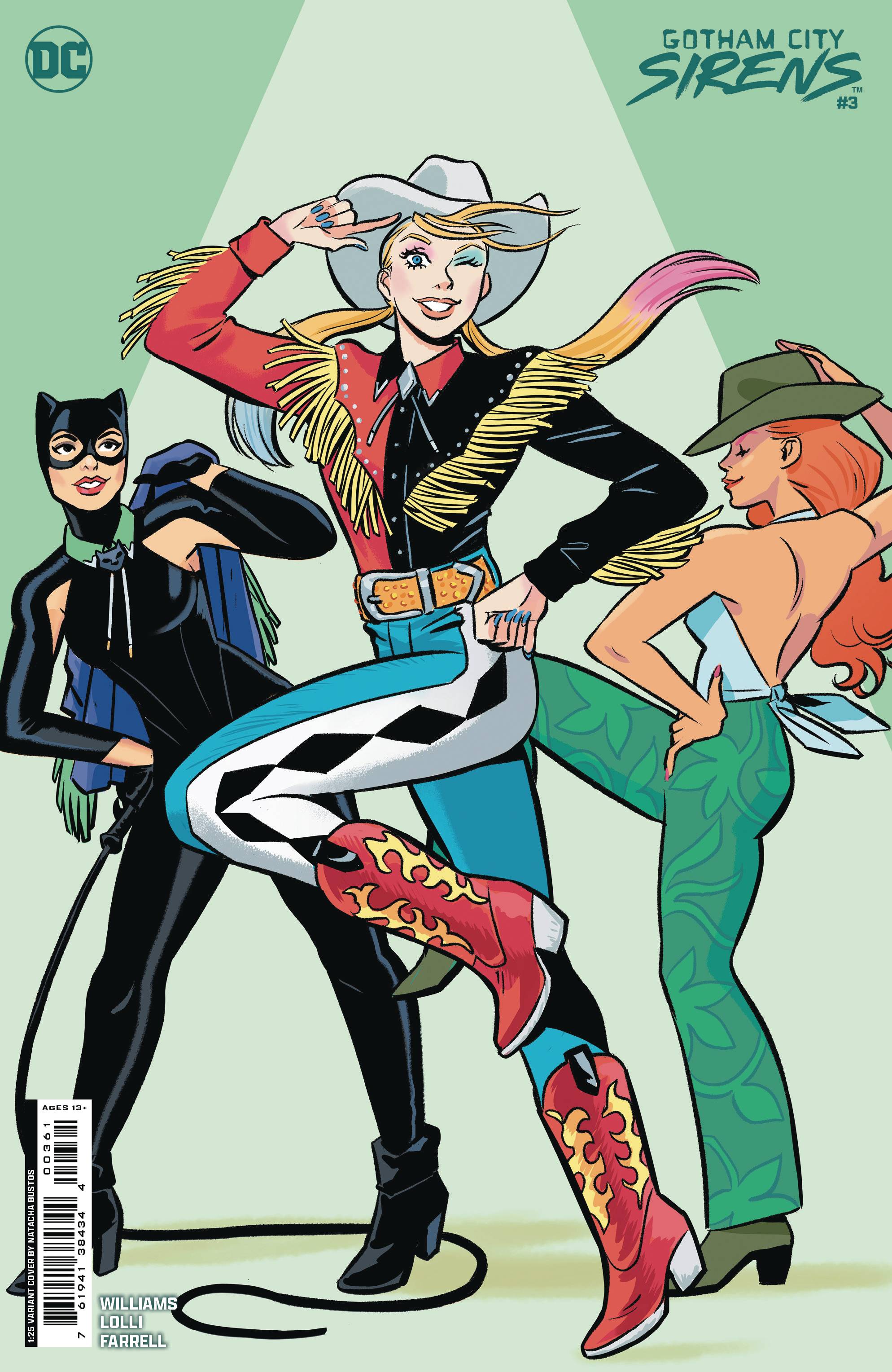 Gotham City Sirens #3 DC 1:25 Bustos 08/21/2024 | BD Cosmos