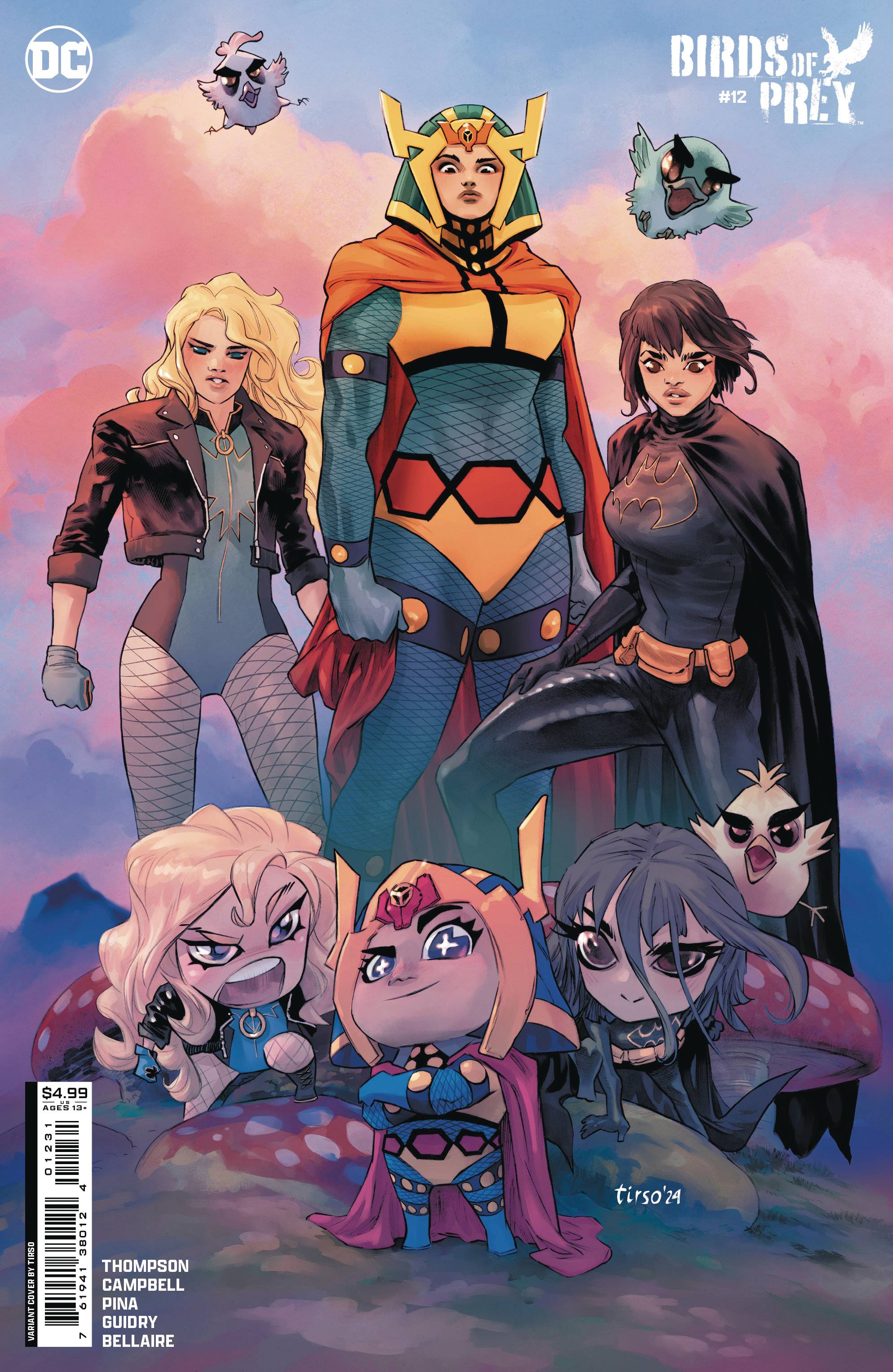 Birds Of Prey #12 DC B Cons 08/07/2024 | BD Cosmos