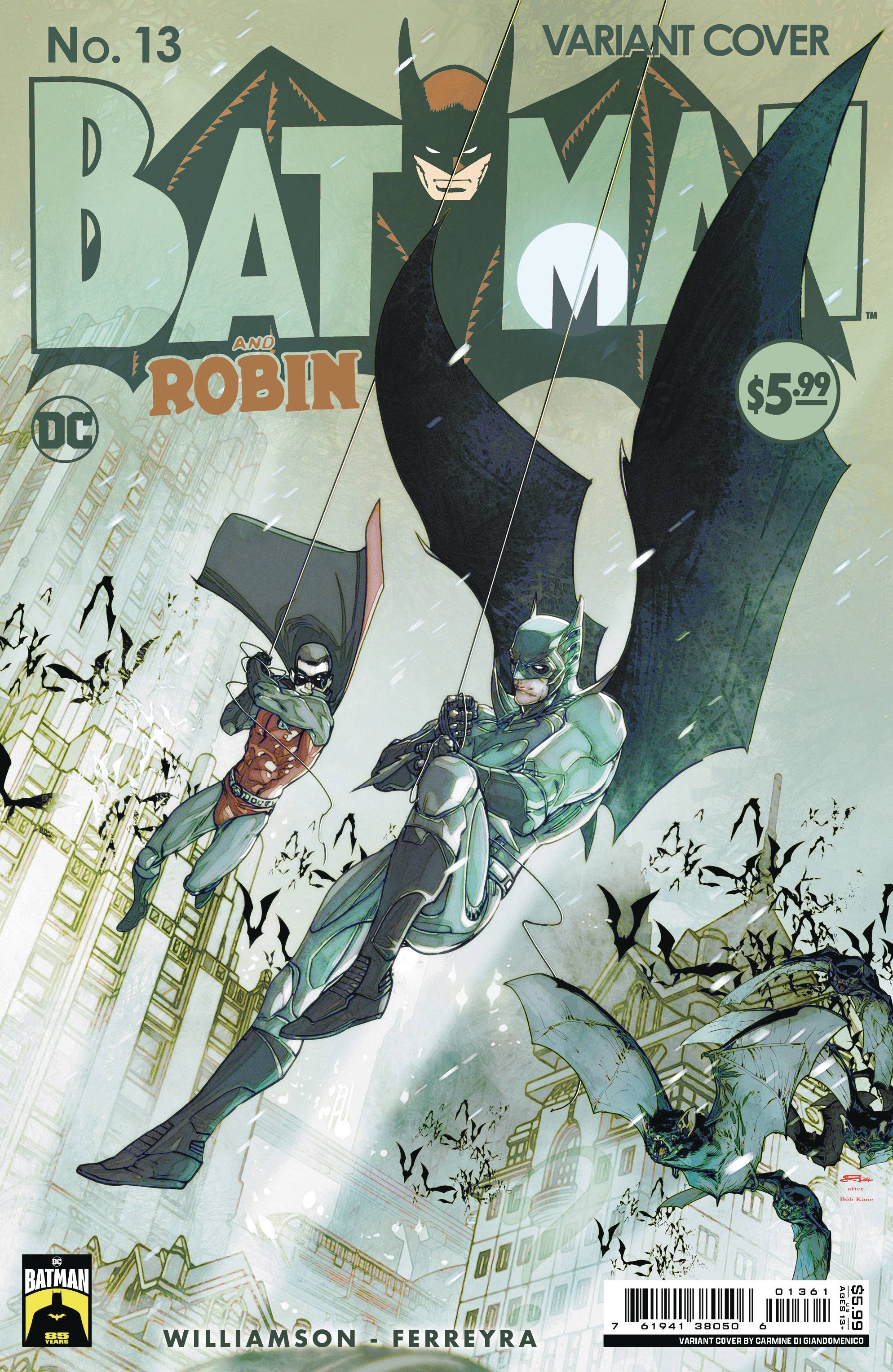 Batman And Robin #13 DC D Giandomenico Batman 85th 09/11/2024 | BD Cosmos