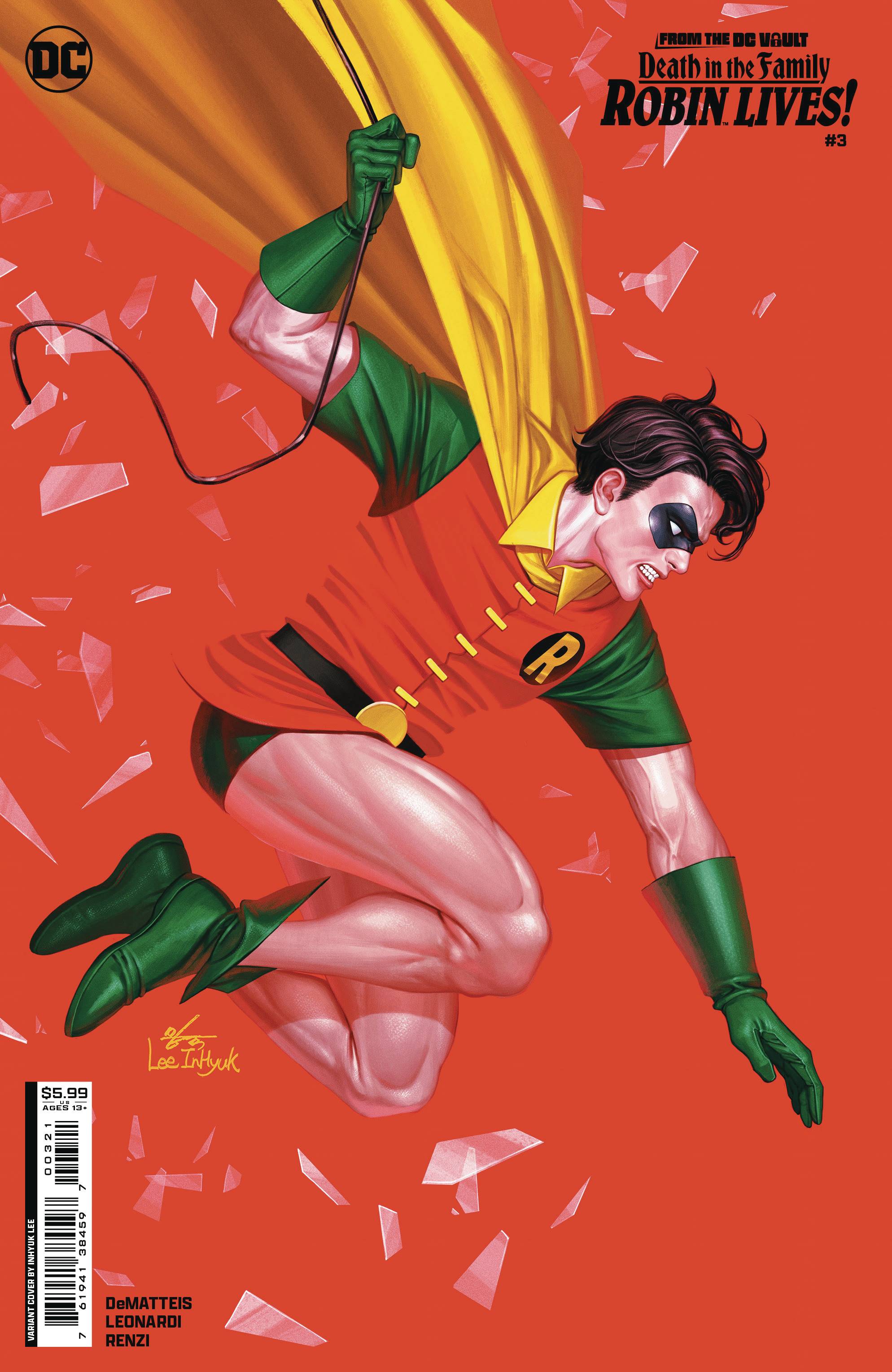 From DC Vault Death In Family Robin Lives #3 DC B Lee 09/11/2024 | BD Cosmos