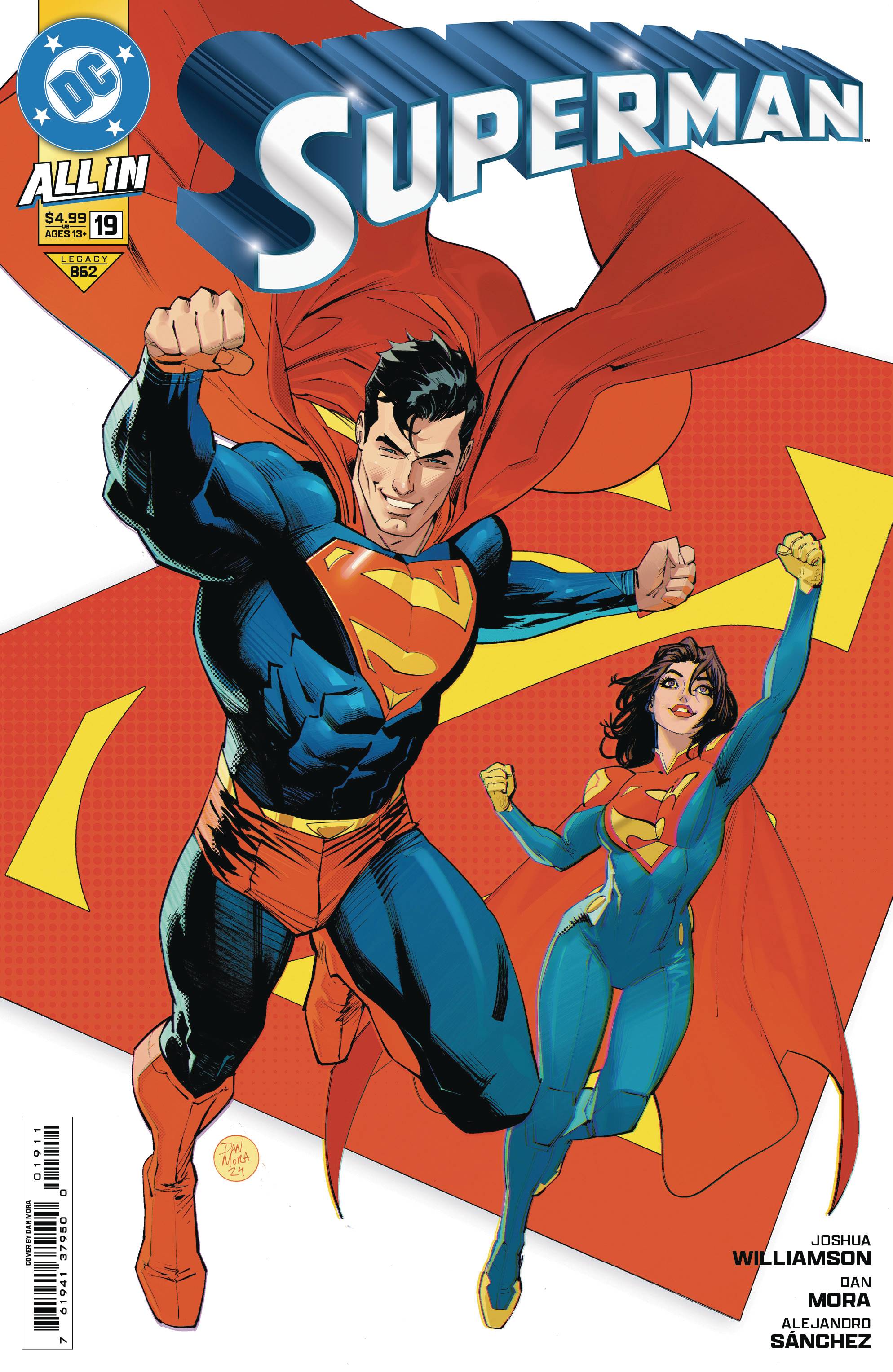 Superman #19 DC A Dan Mora 10/23/2024 | BD Cosmos