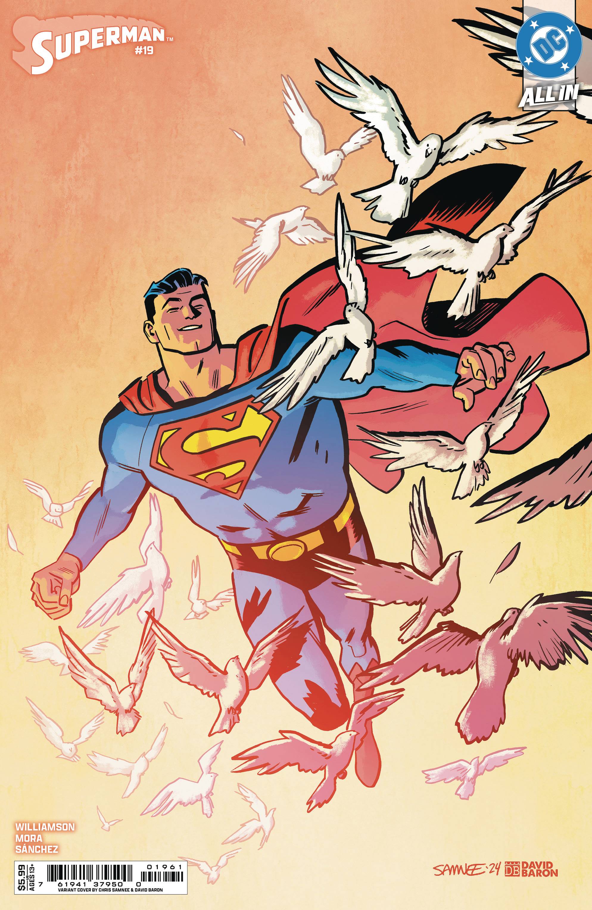 Superman #19 DC D Chris Samnee 10/23/2024 | BD Cosmos